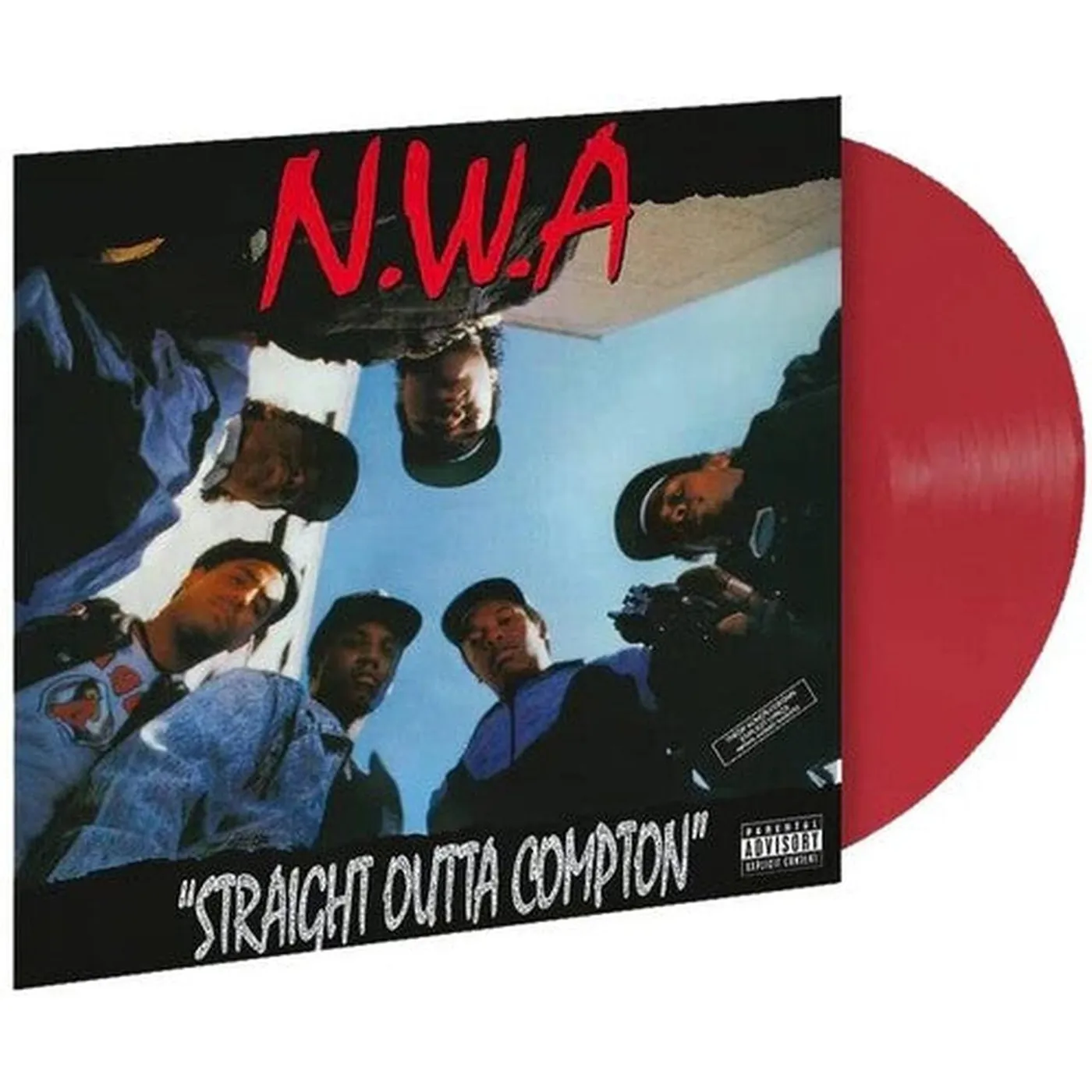 Nwa LP Vinyl - Straight Outta Compton (Colv) (Red)