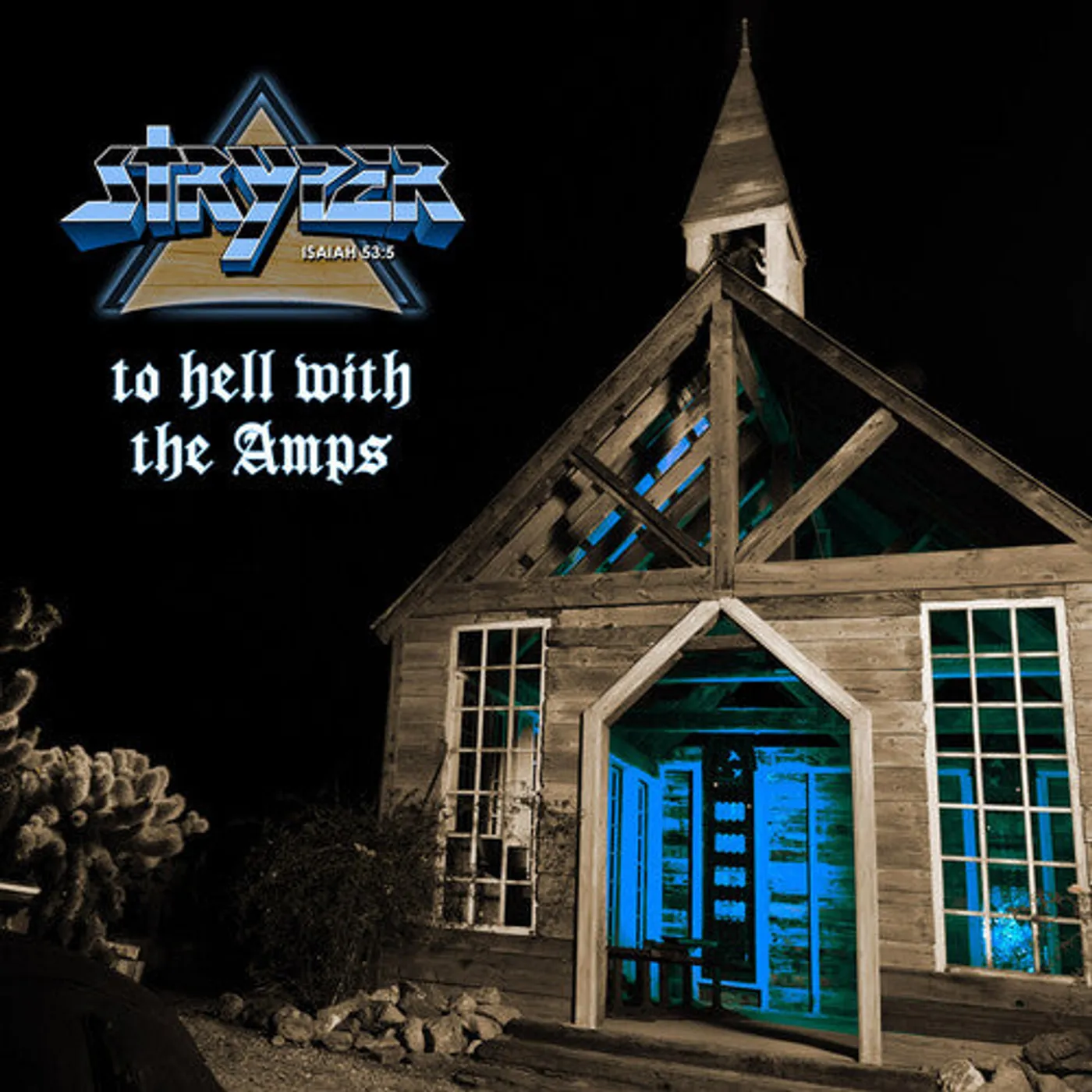 Stryper LP Vinyl - To Hell With The Amps (Blue) (Colv) (Wht) (Aniv)