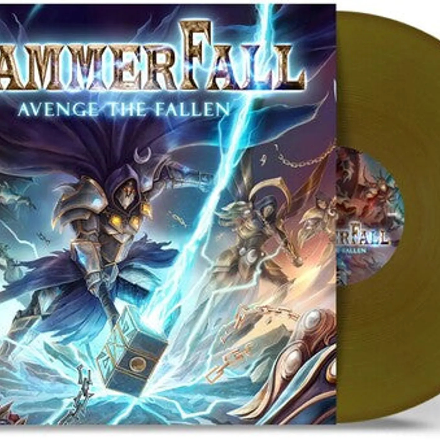 Hammerfall LP Vinyl - Avenge The Fallen (Colv) (Gate) (Gol)