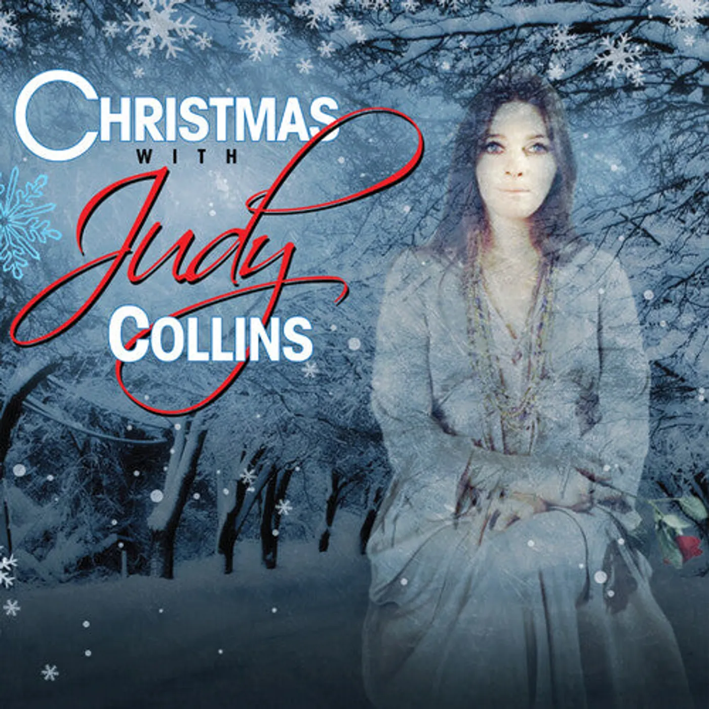 Judy Collins LP Vinyl - Christmas With Judy Collins - Red (Colv) (Red)