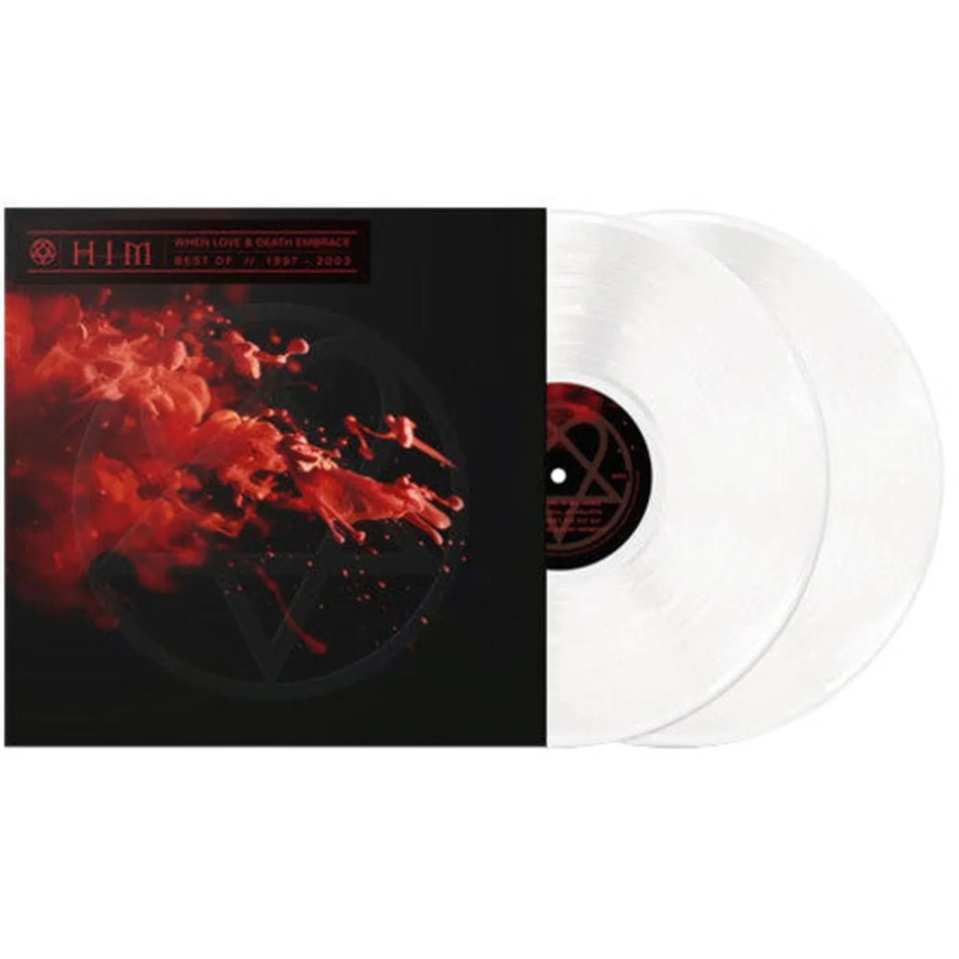 Him LP Vinyl - When Love And Death Embrace (Colv) (Wht)