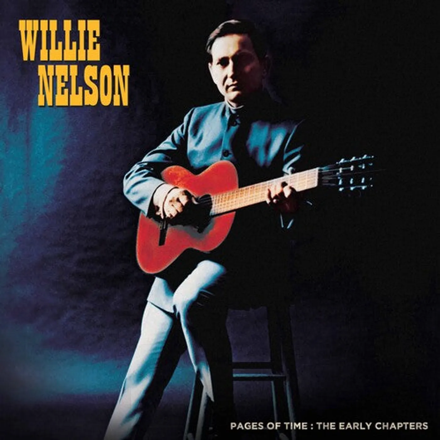 Willie Nelson LP Vinyl - Pages Of Time: Early Chapters - Orange (Colv)