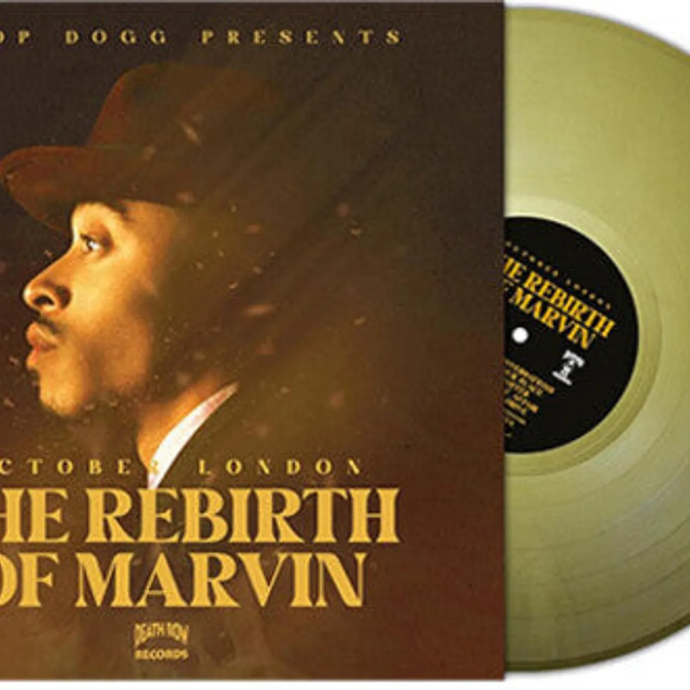 October London LP Vinyl - Rebirth Of Marvin - Limited Edition (Colv) (Gol)