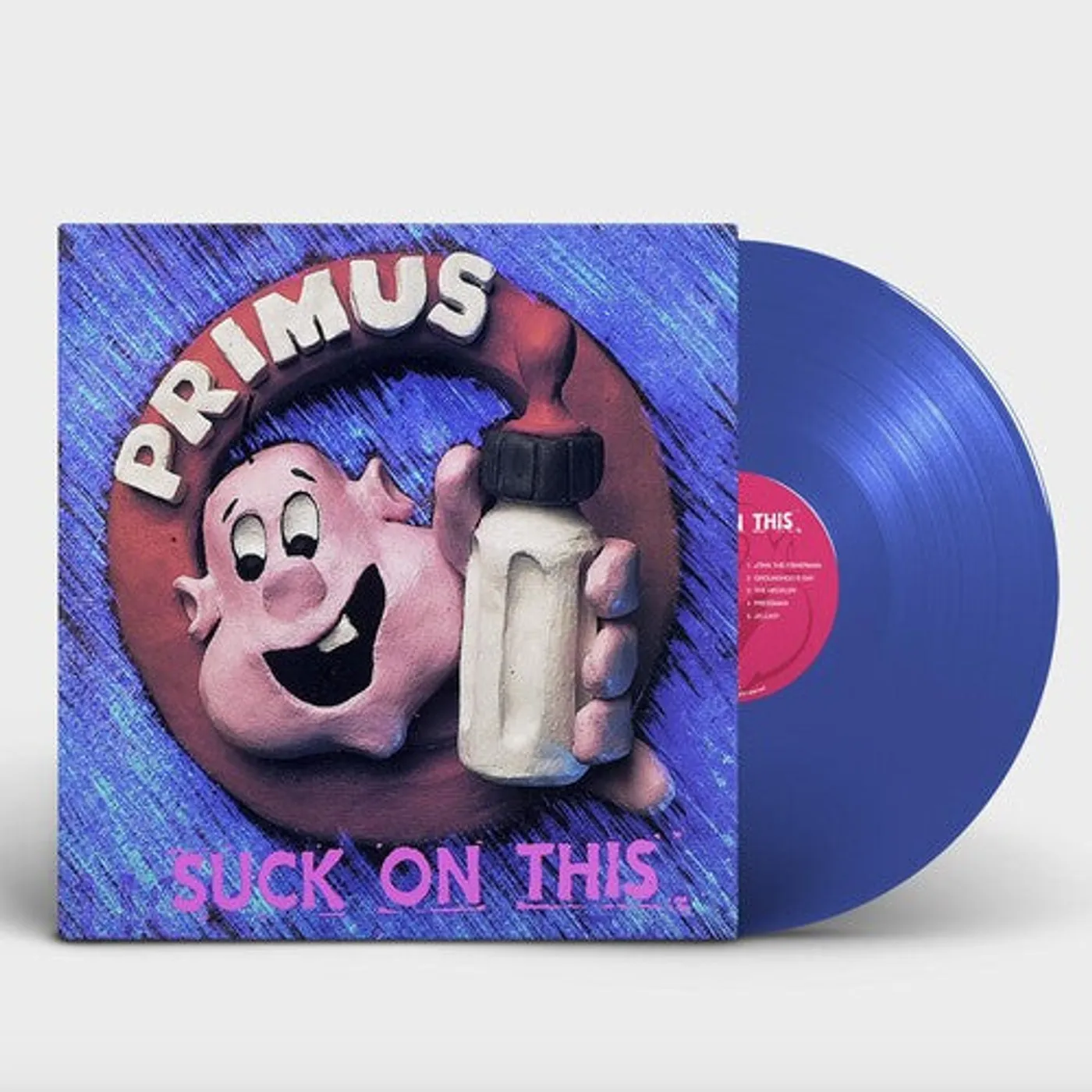 Primus LP Vinyl - Suck On This (Blue) (Colv)