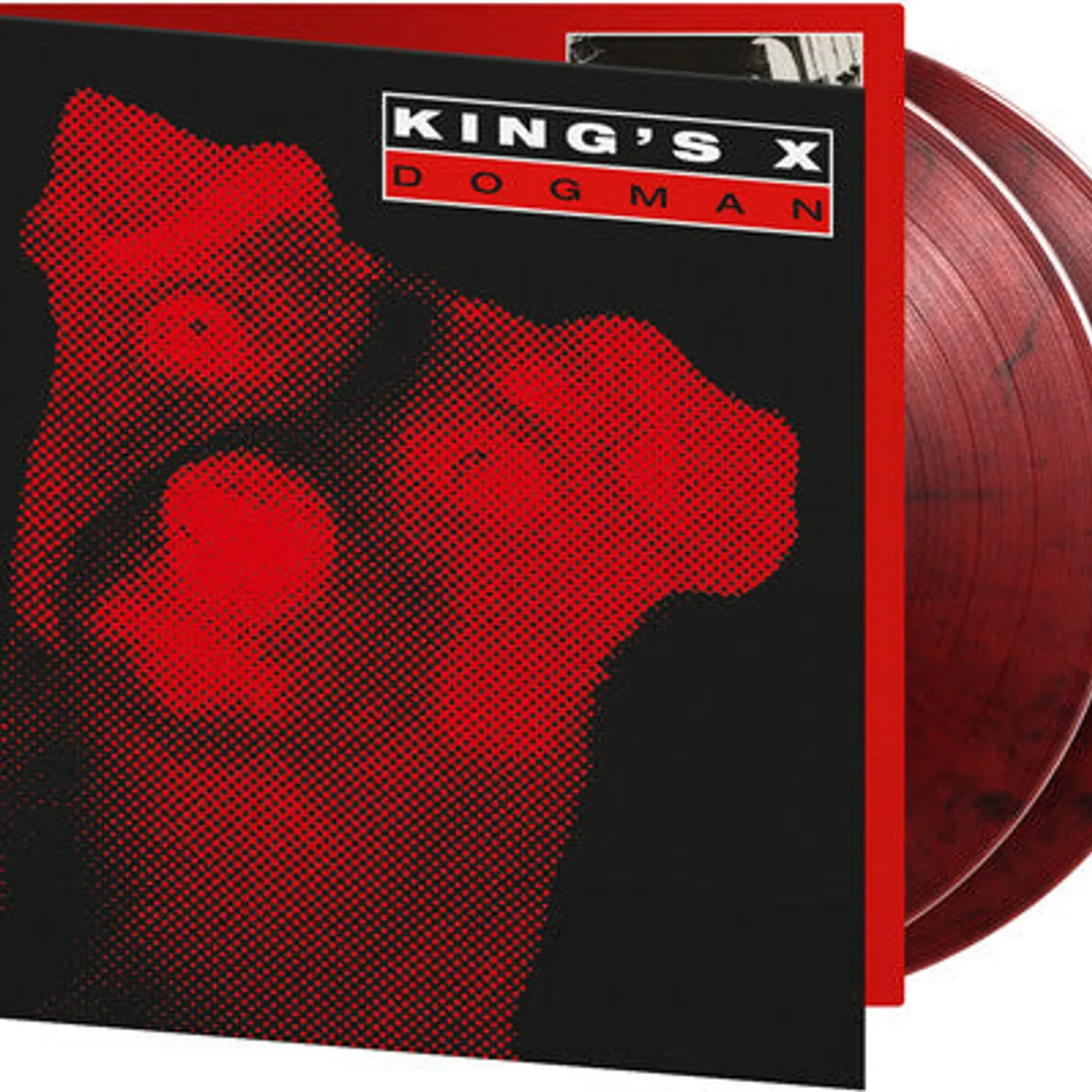 King'S X LP Vinyl - Dogman (Blk) (Colv) (Gate) (Ltd) (Ogv) (Red) (Hol)