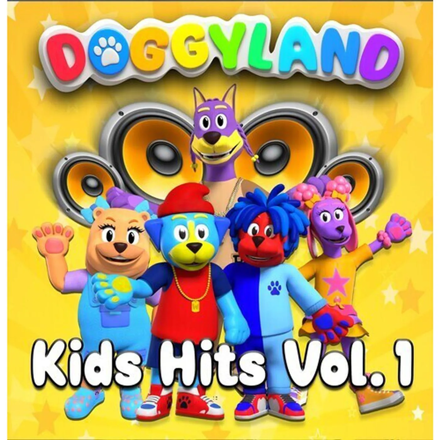 Doggyland LP Vinyl - Kids Hits Vol 1 (Colv)