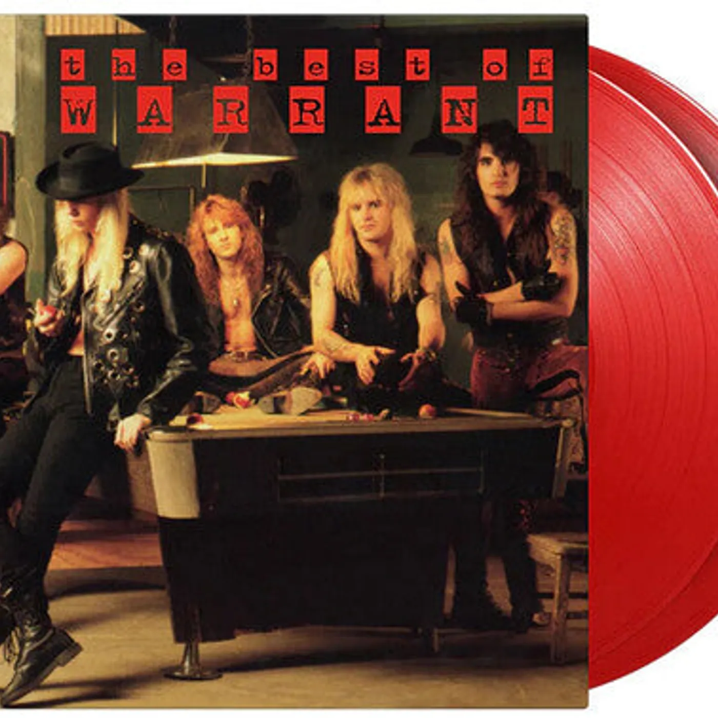 Warrant LP Vinyl - Best Of Warrant (Colv) (Ltd) (Ogv) (Red) (Hol)