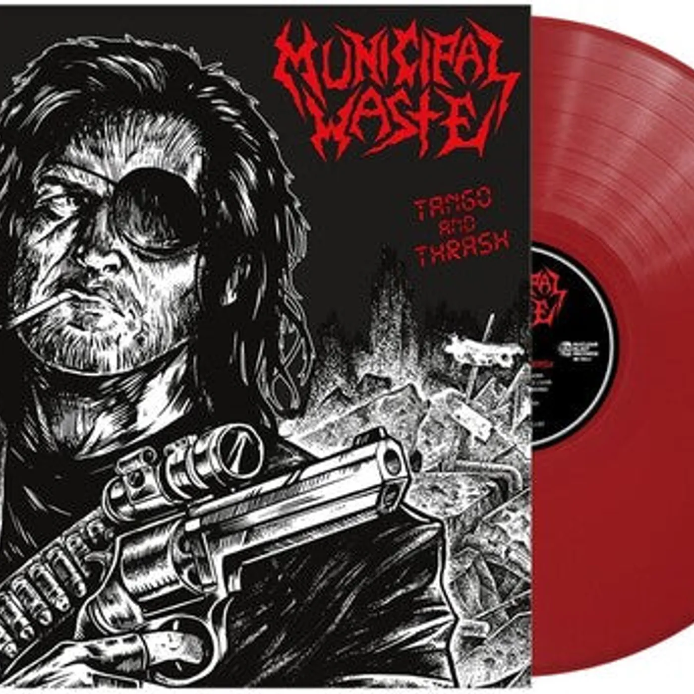 Municipal Waste LP Vinyl - Tango & Thrash - Red (Colv) (Red)