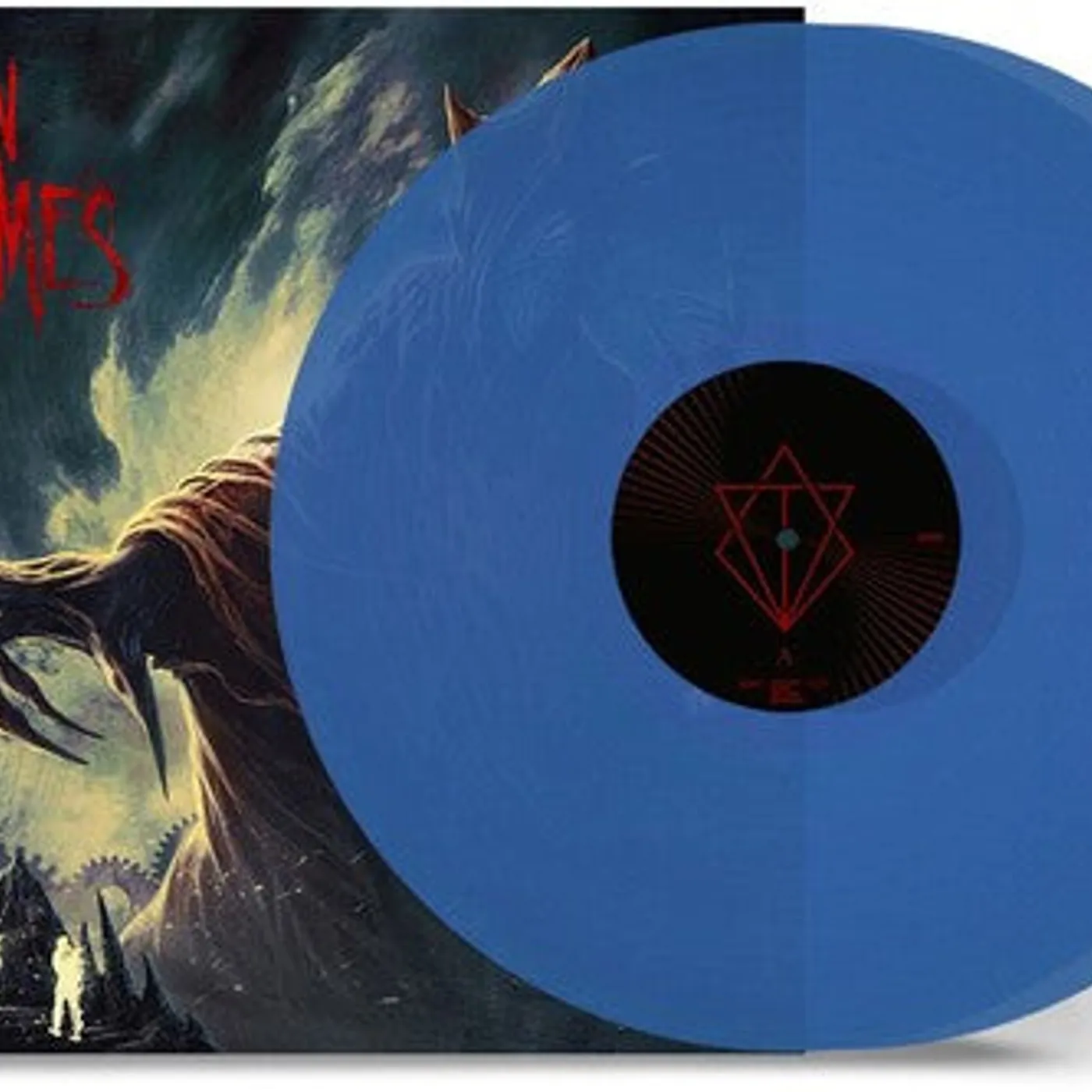 In Flames LP Vinyl - Foregone - Trans Blue (Blue) (Colv) (Cvnl) (Gate)