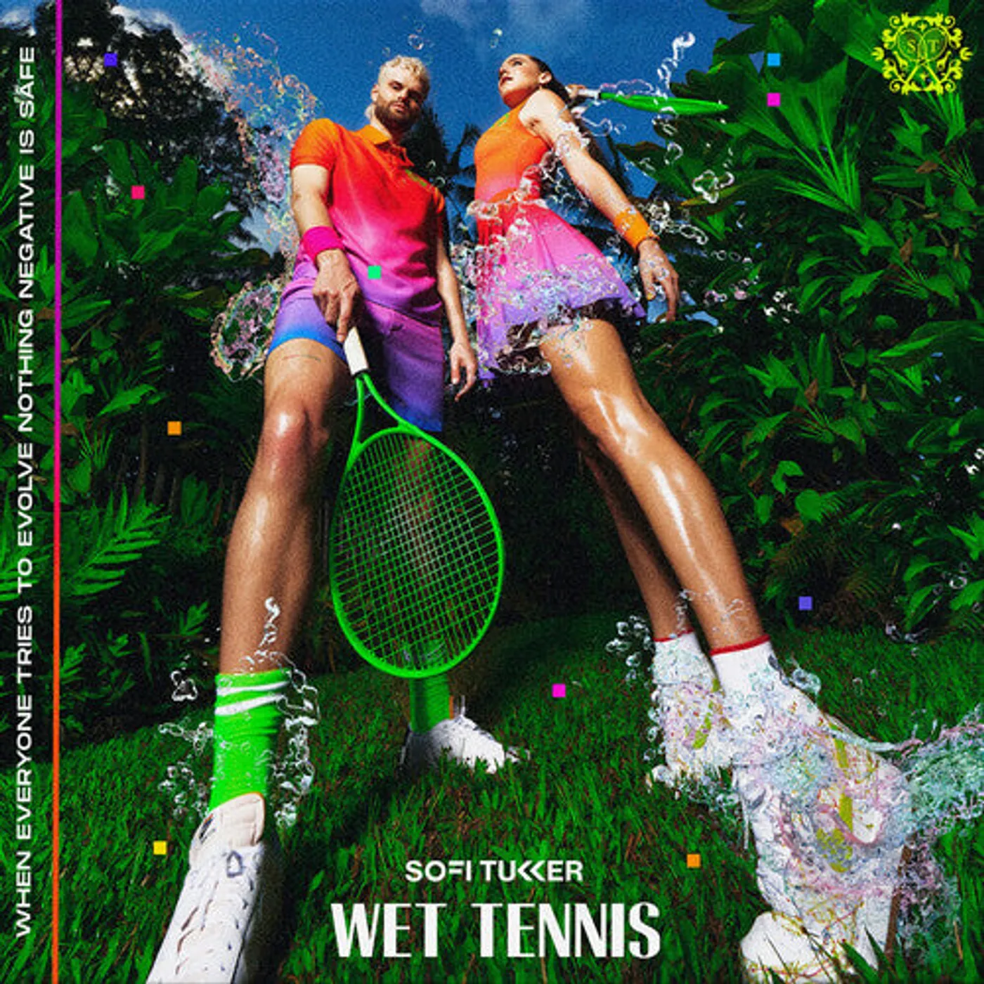 Sofi Tukker LP Vinyl - Wet Tennis (Colv) (Ltd) (Pict)
