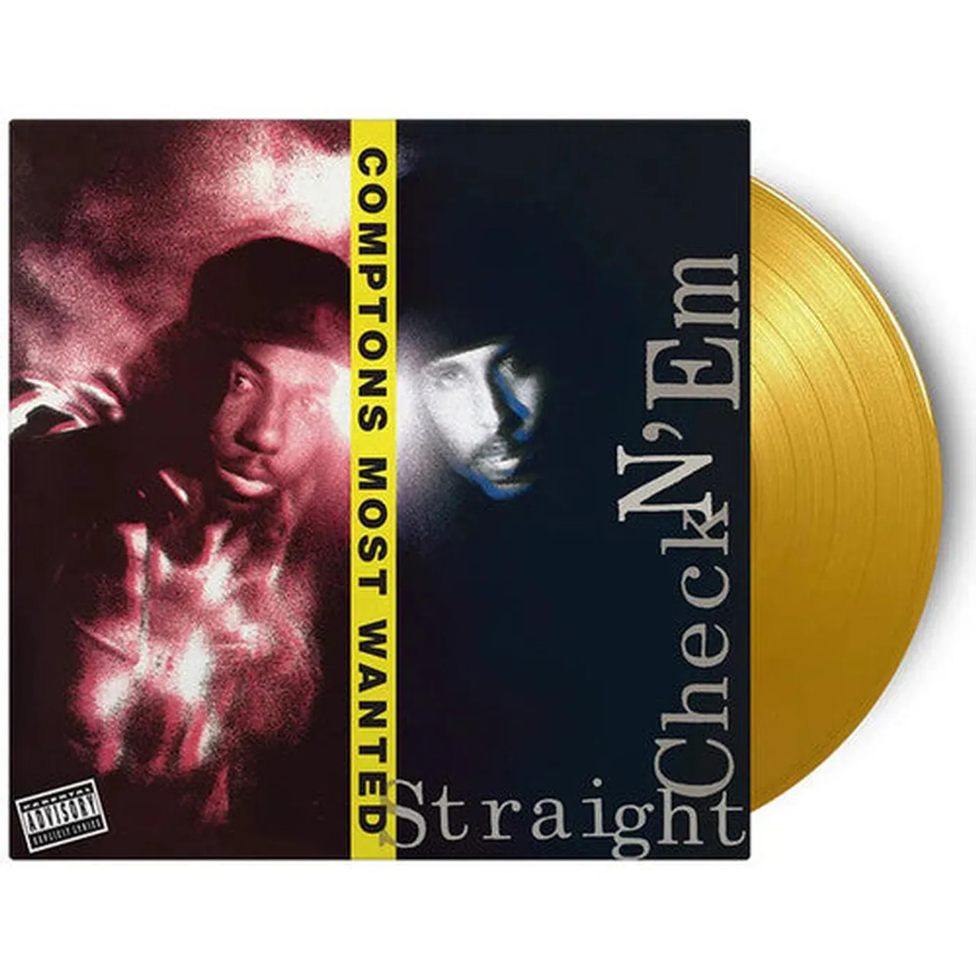 Compton'S Most Wanted LP Vinyl - Straight Checkn Em (Colv) (Ltd) (Ogv) (Ylw) (Hol)