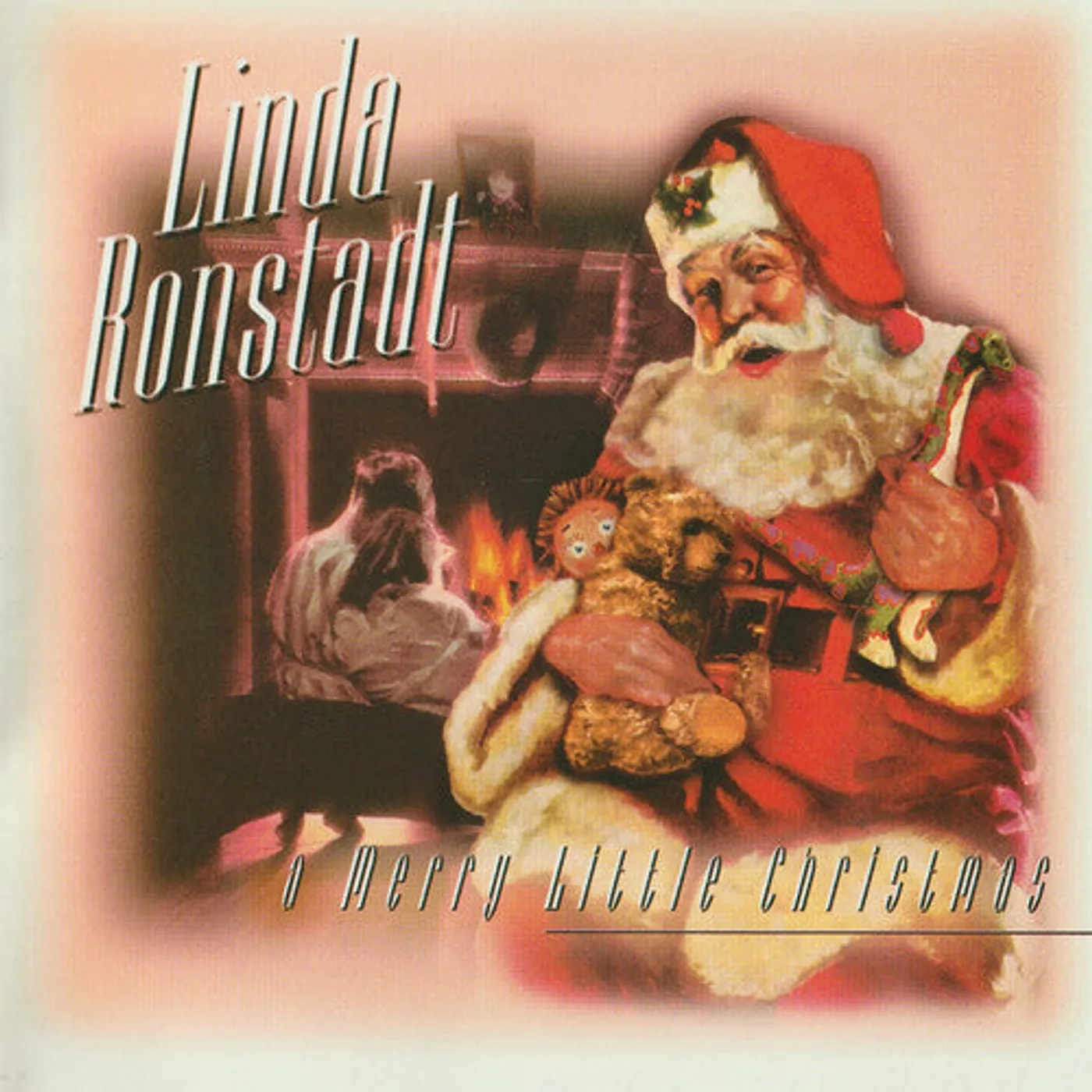 Linda Ronstadt LP Vinyl - A Merry Little Christmas (Colv) (Ofgv) (Slv)
