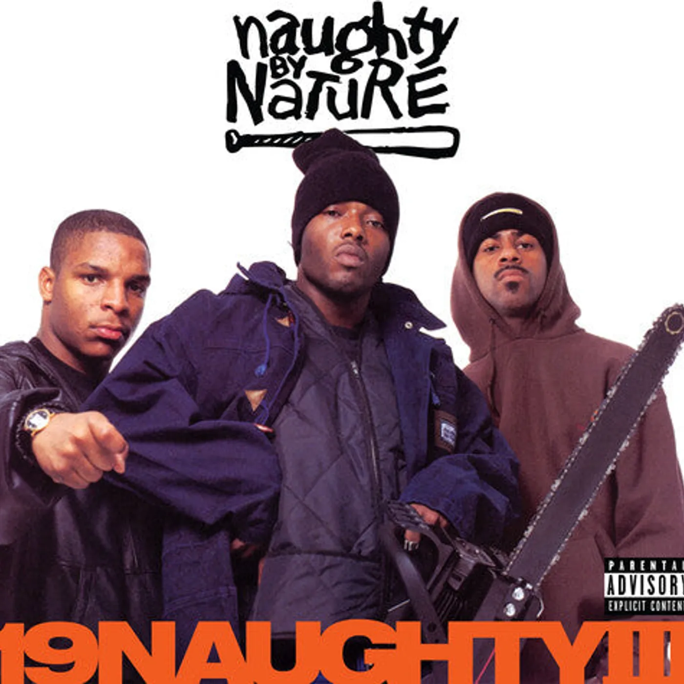 Naughty By Nature LP Vinyl - 19Naughtyiii - 30Th Anniversary - Orange (Colv)