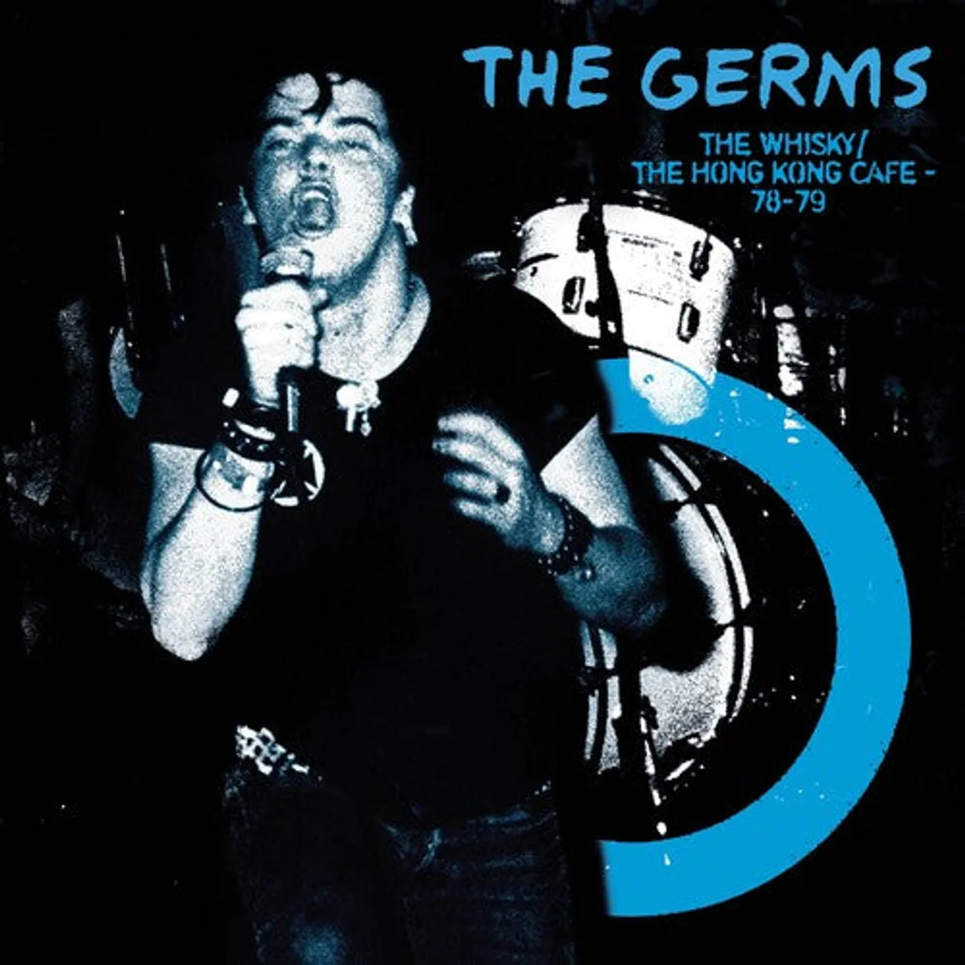 Germs LP Vinyl - Whisky Hong Kong Cafe - Blue (Blue) (Colv) (Ltd)