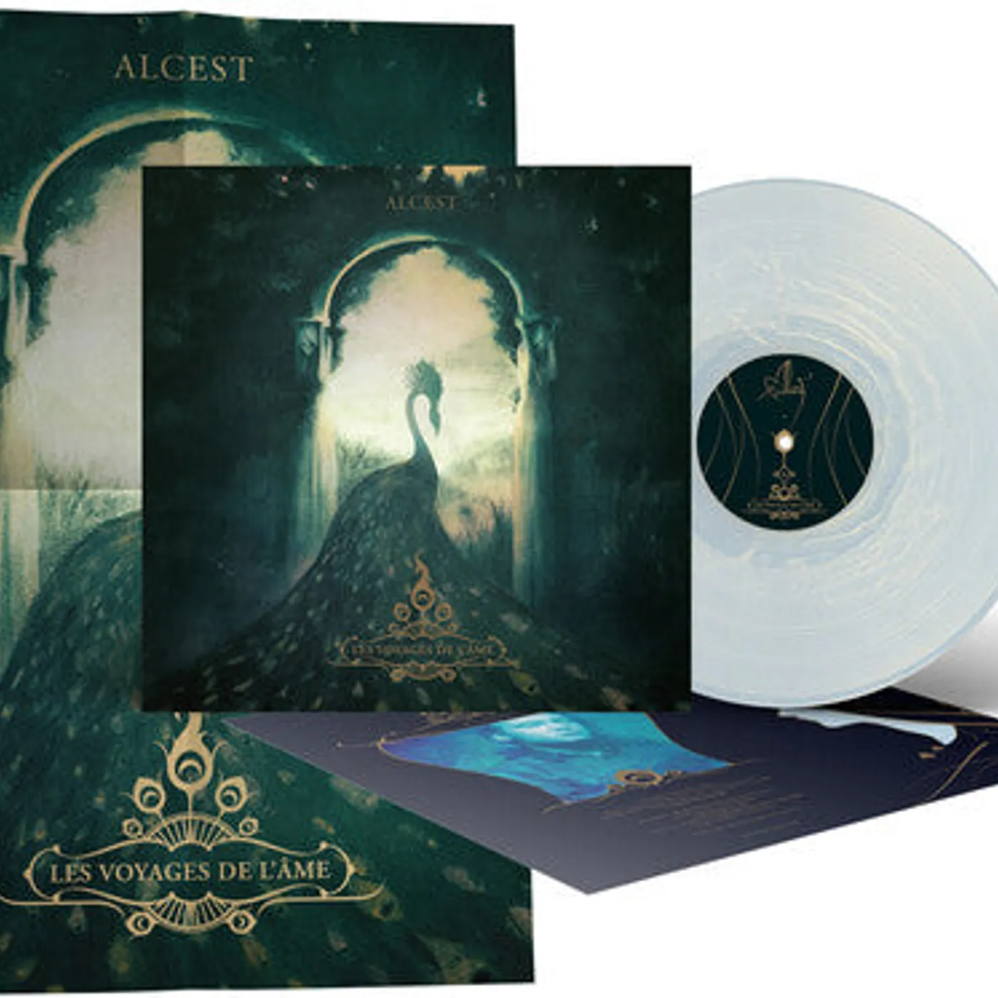 Alcest LP Vinyl - Les Voyages De L'Ame (Colv) (Ofgv) (Post) (Reis)