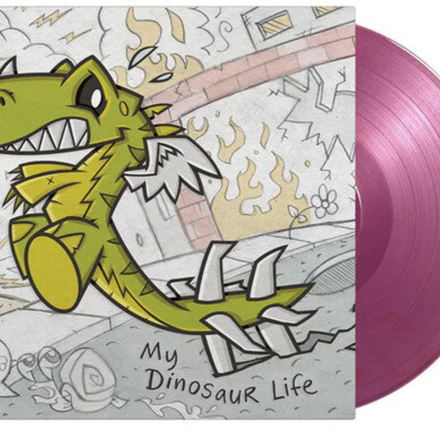 Motion City Soundtrack LP Vinyl - My Dinosaur Life (Colv) (Ltd) (Ogv) (Purp) (Red)