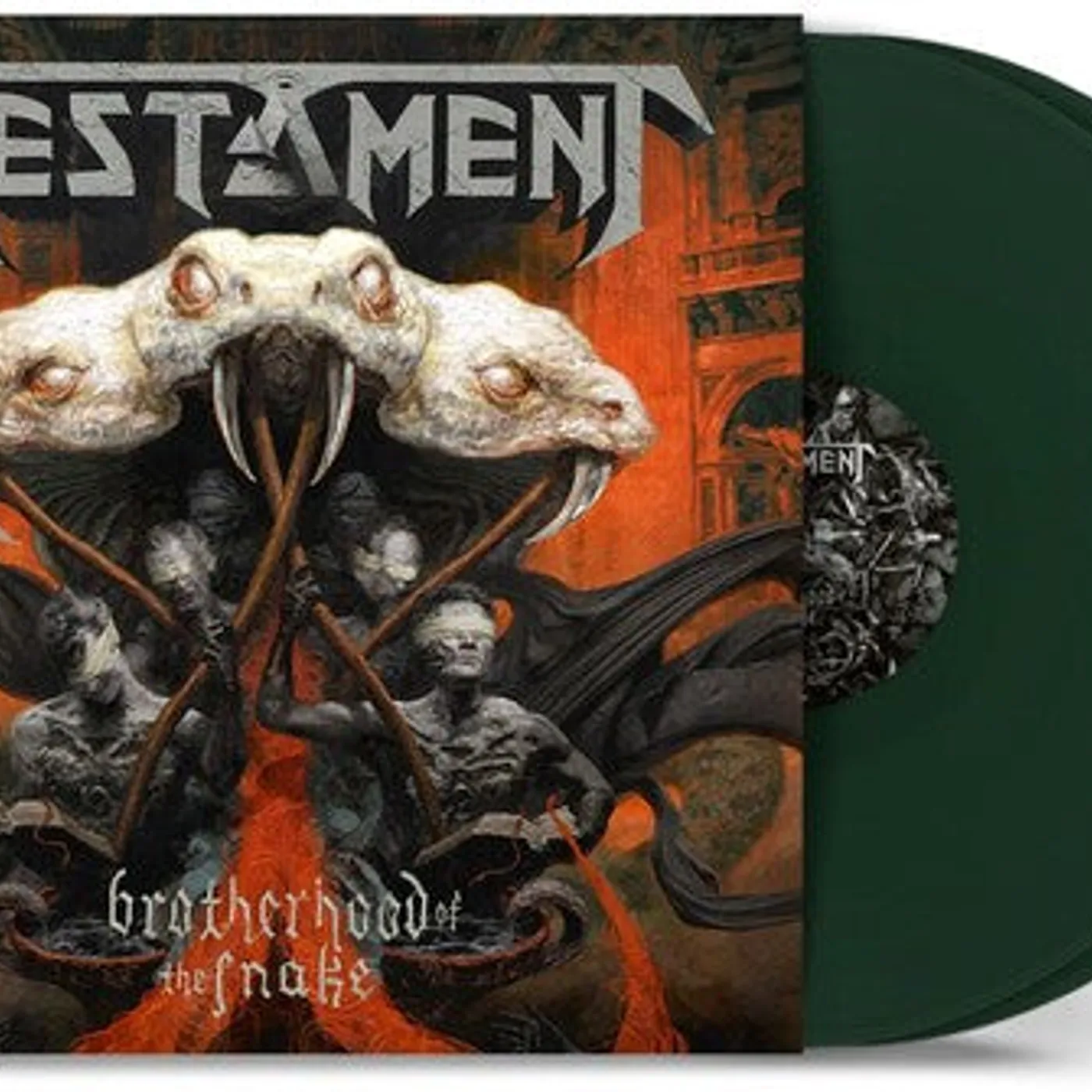 Testament LP Vinyl - Brotherhood Of The Snake - Green (Colv) (Gate)