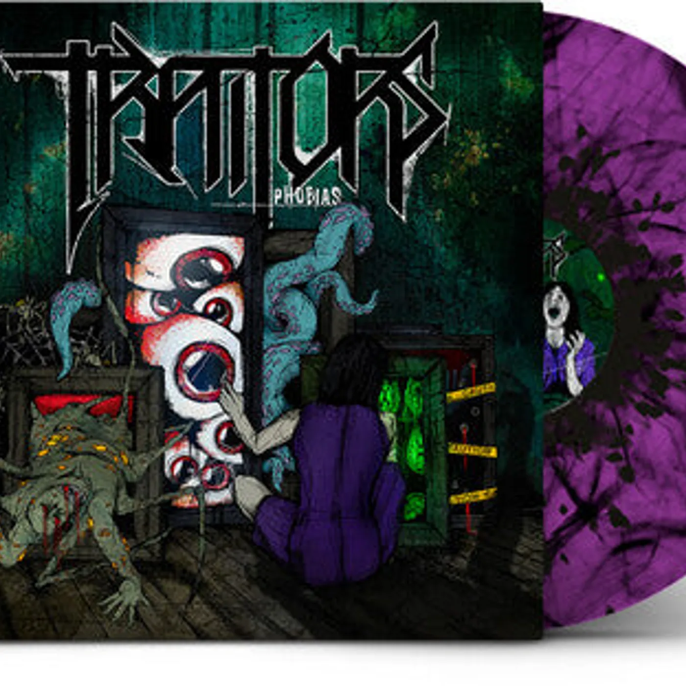 Traitors LP Vinyl - Phobias (Blk) (Colv) (Purp) (Spla)