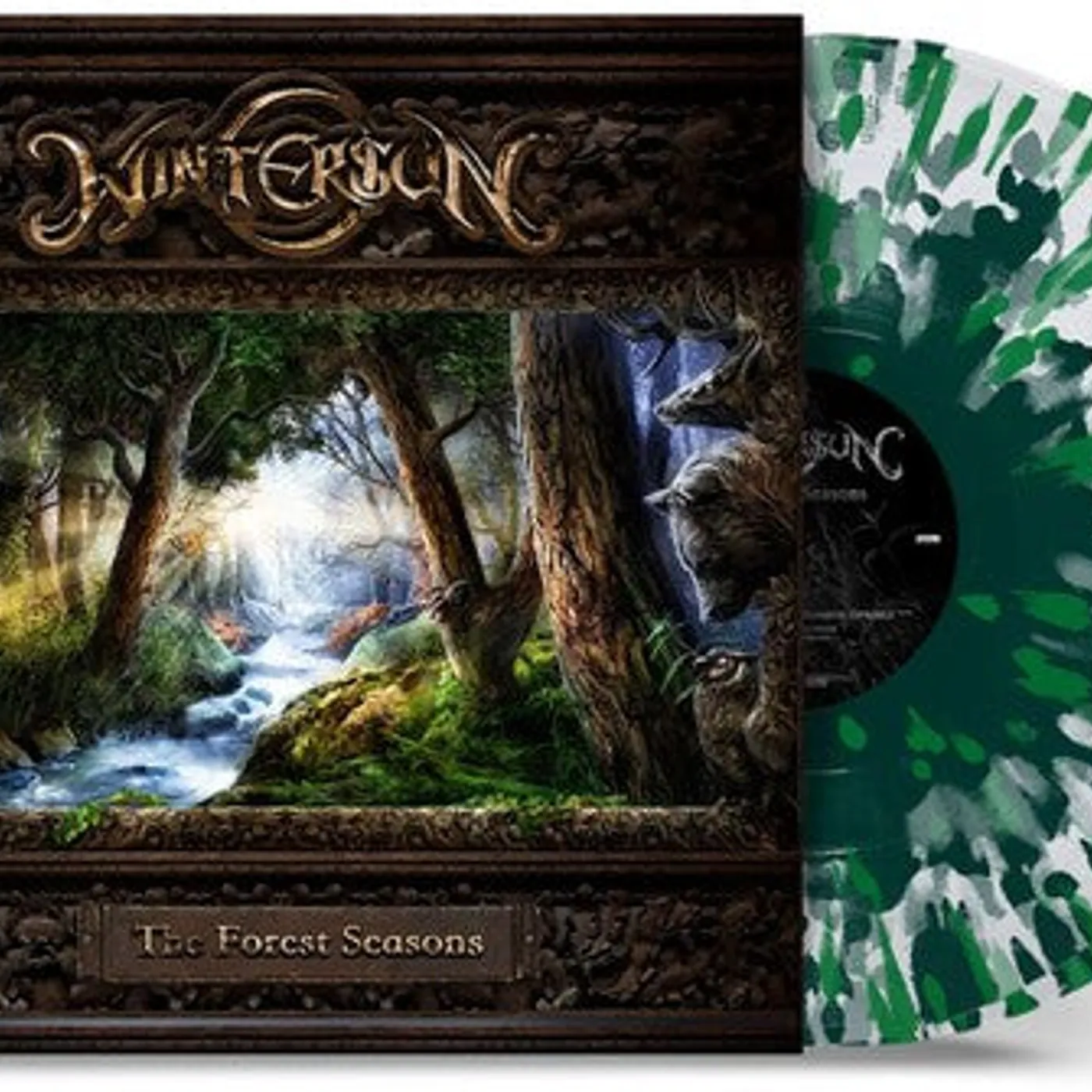 Wintersun LP Vinyl - Forest Seasons - Clear Green Splatter (Colv) (Grn)