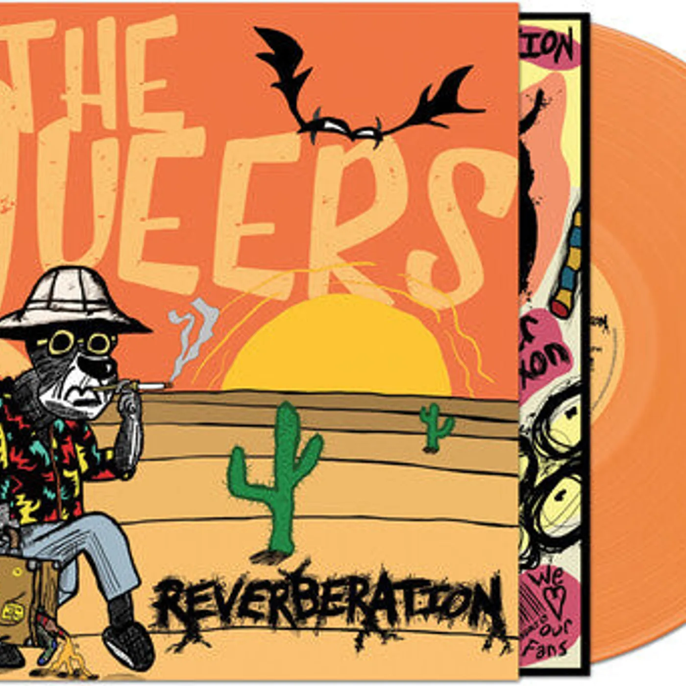 The Queers LP Vinyl - Reverberation (Orange Vinyl) (Colv) (Org)
