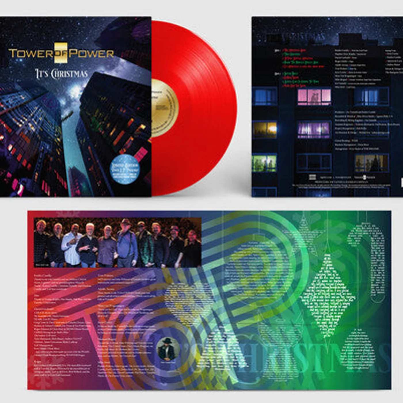 Tower Of Power LP Vinyl - It'S Christmas (Colv) (Red)