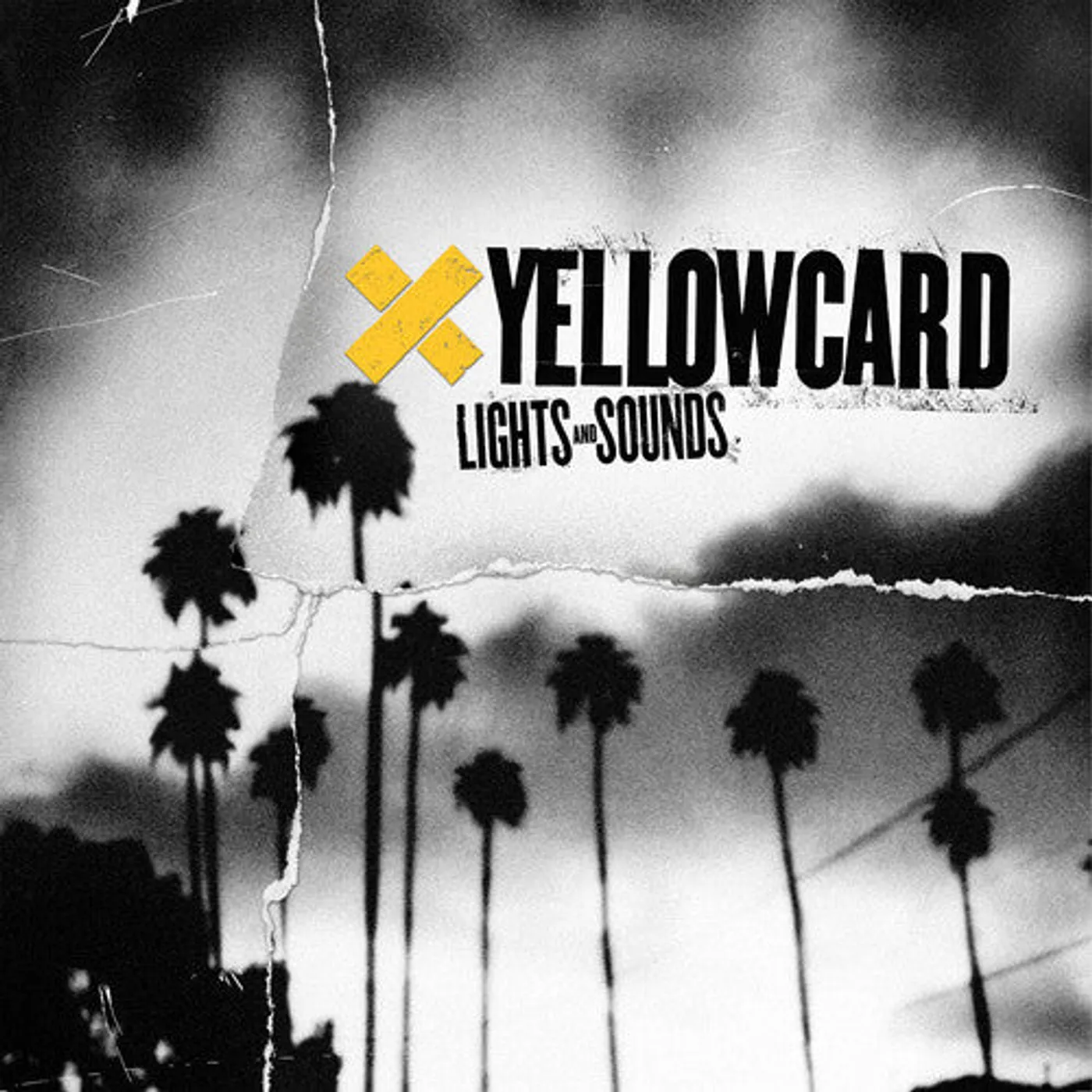 Yellowcard LP Vinyl - Lights & Sounds - Black/Yellow (Blk) (Colv) (Ylw)