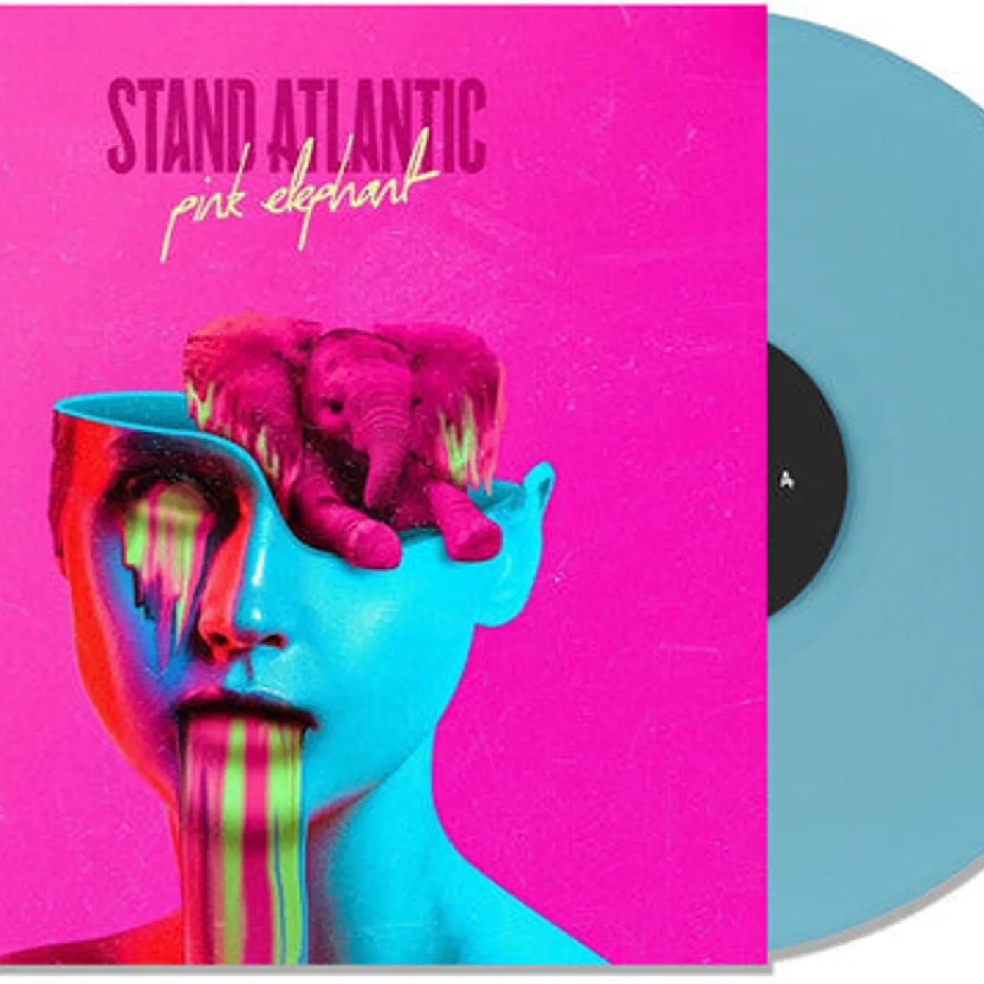 Stand Atlantic LP Vinyl - Pink Elephant - Light Blue (Blue) (Colv)