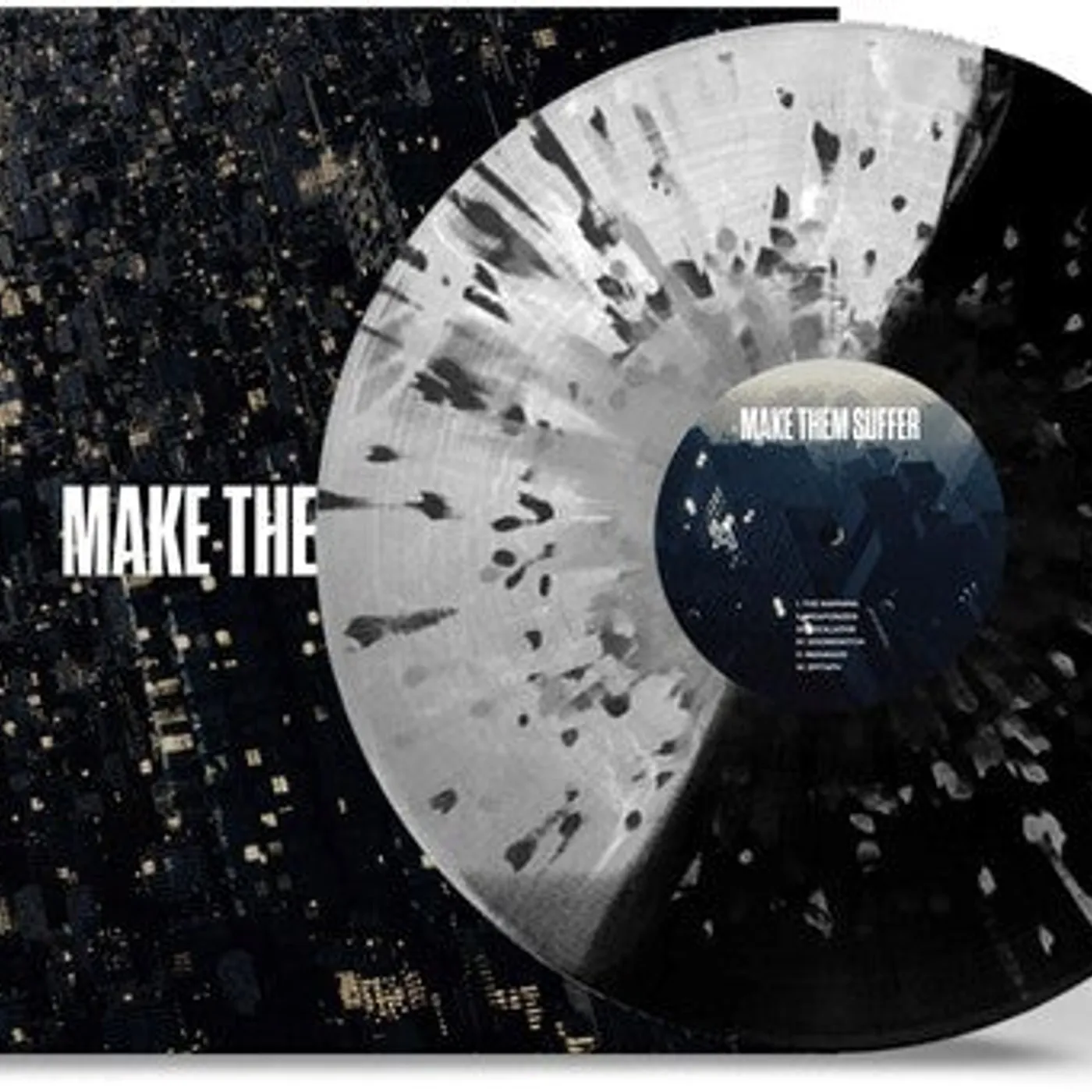 Make Them Suffer LP Vinyl - Make Them Suffer - Black White Gray (Colv)