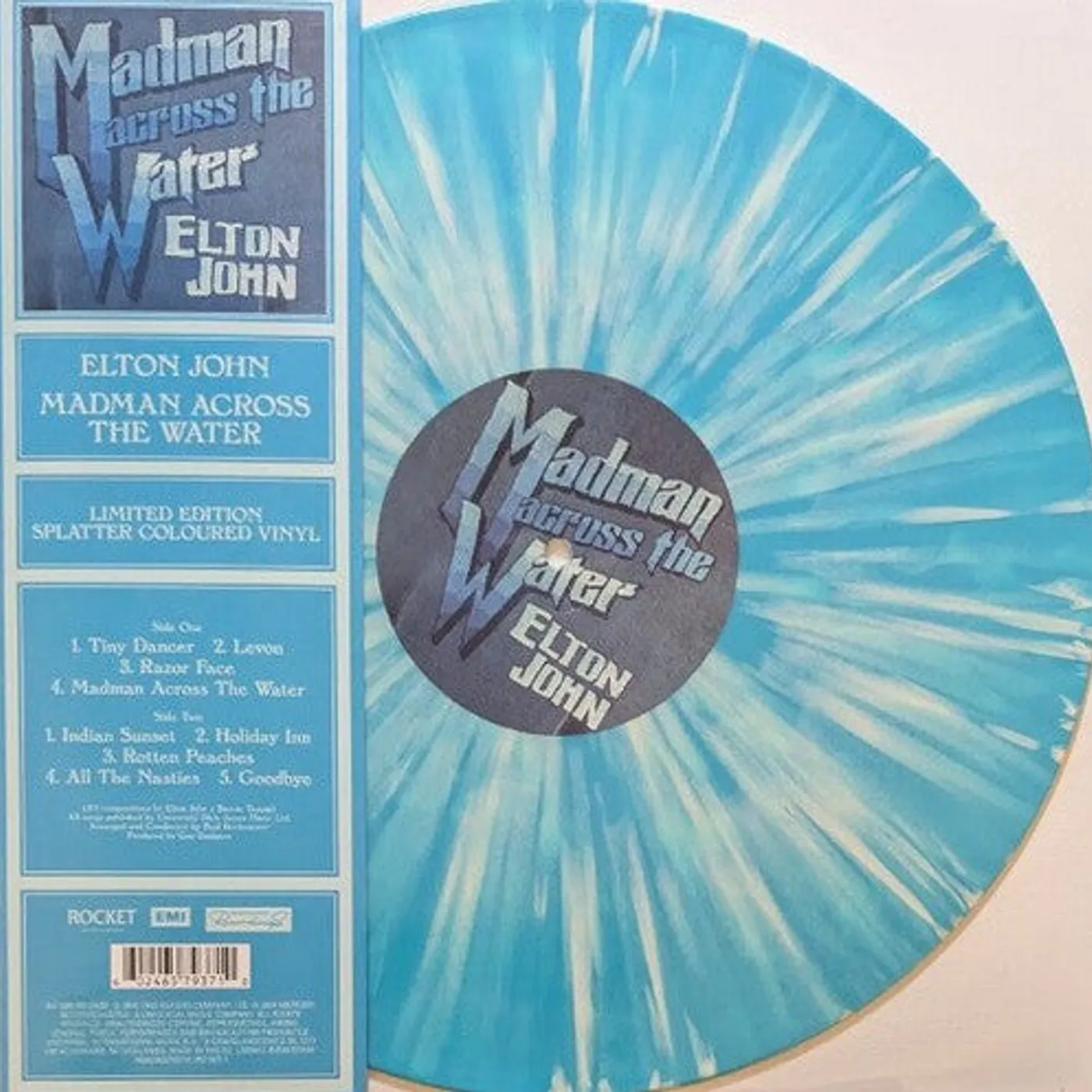 Elton John LP Vinyl - Madman Across The Waters (Colv)