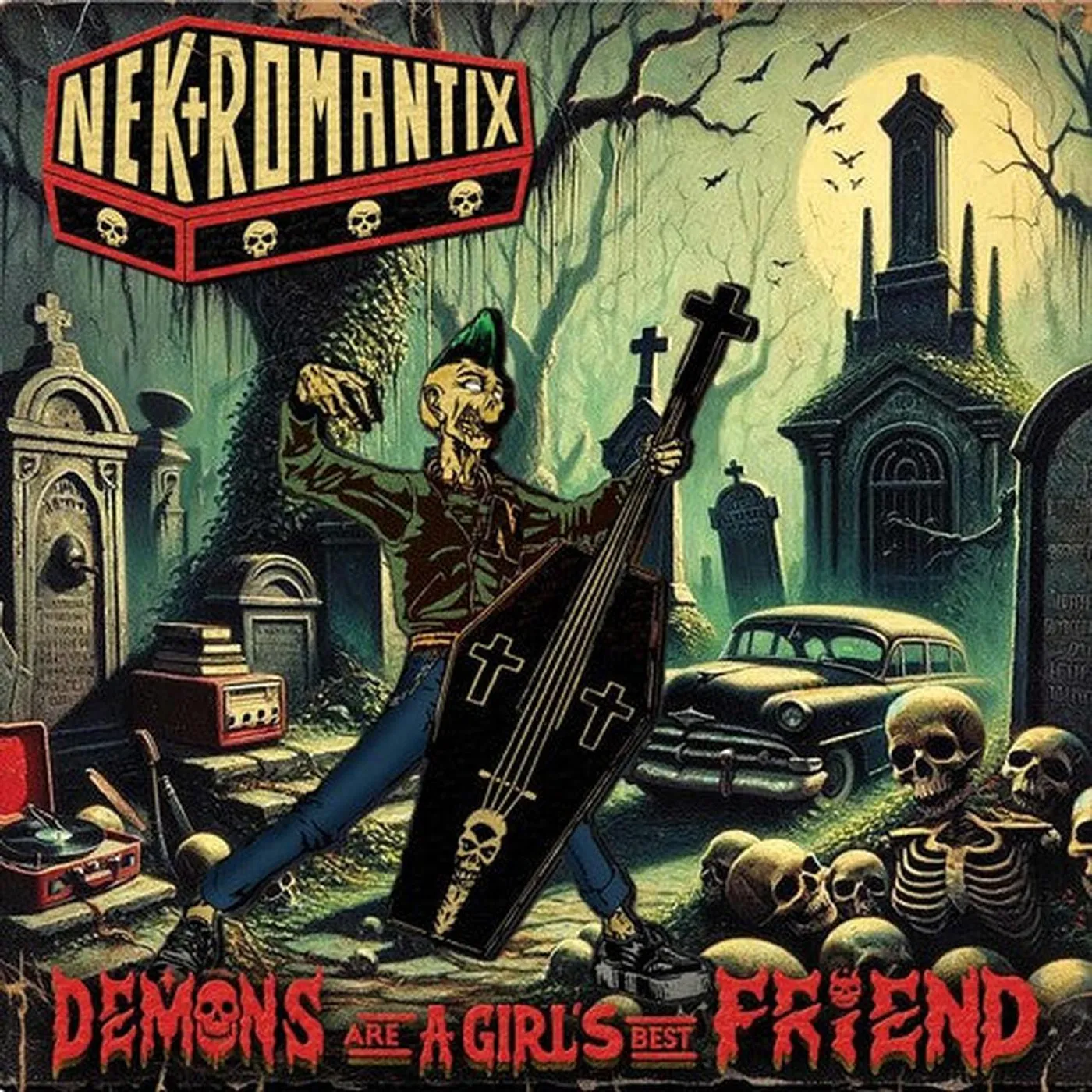 Nekromantix LP Vinyl - Demons Are A Girl'S Best Friend (Colv)