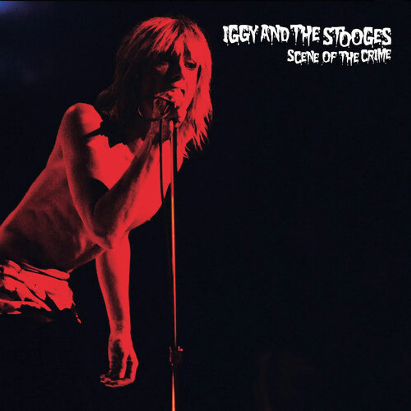 Iggy and the Stooges LP Vinyl - Scene Of The Crime (Colv) (Red) (Reis)