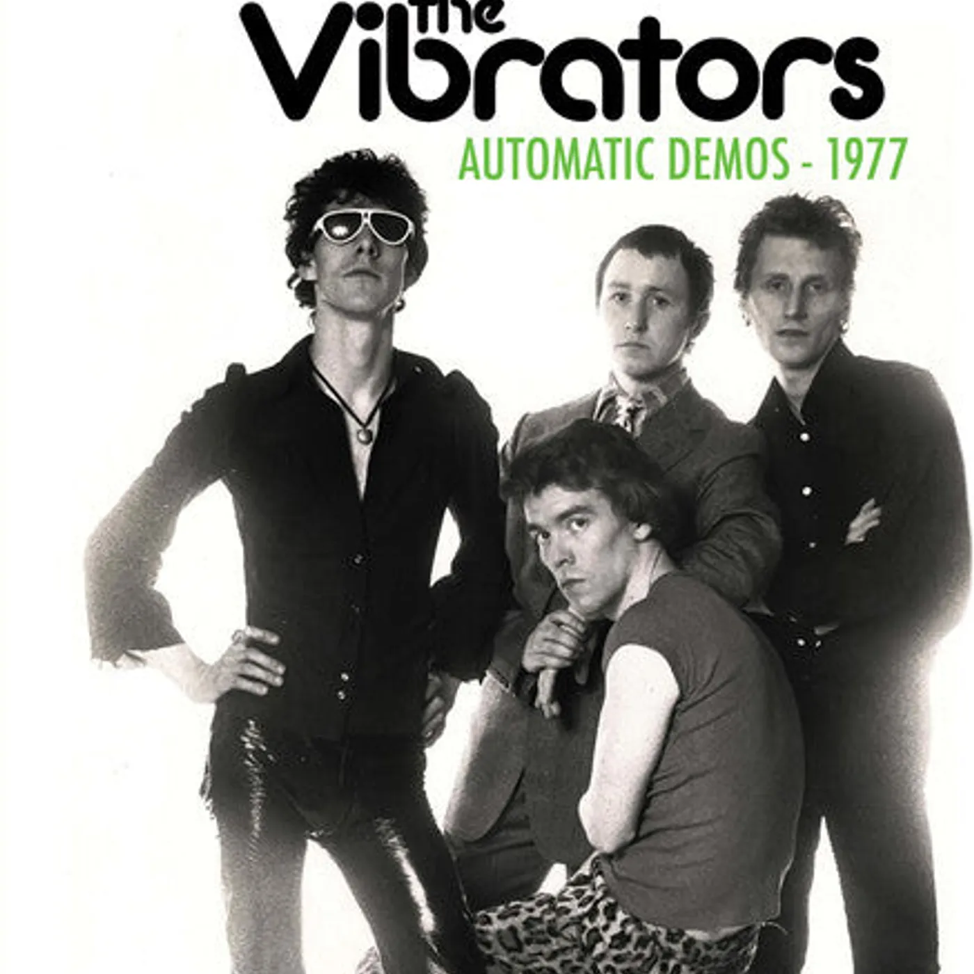 The Vibrators LP Vinyl - Automatic Demos 1977 - Green Marble (Colv) (Grn)