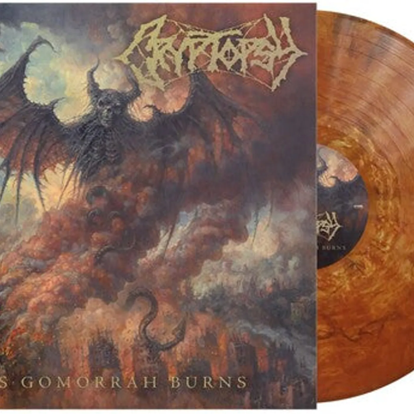 Cryptopsy LP Vinyl - As Gomorrah Burns - Copper (Colv)