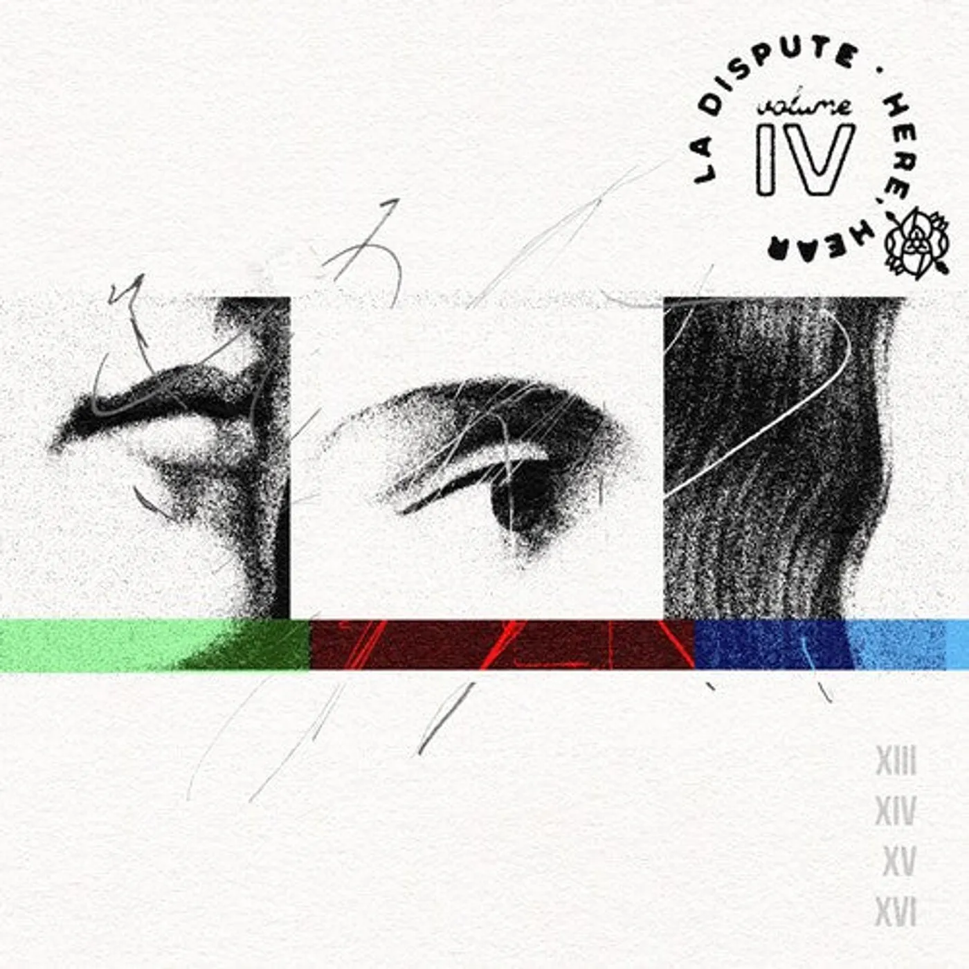 La Dispute LP Vinyl - Here Hear Iv - Sky Blue & Mint Green (Blue) (Colv)