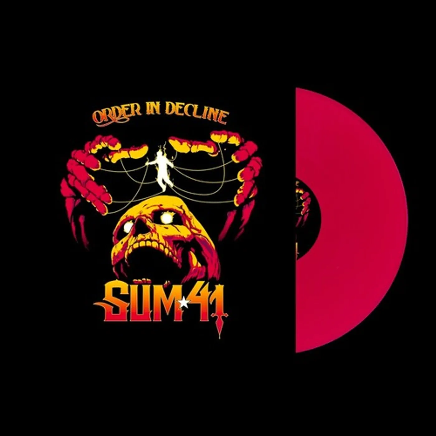Sum 41 LP Vinyl - Order In Decline - Hot Pink (Colv) (Pnk)