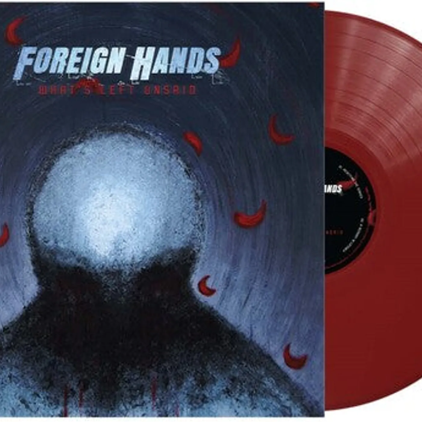 Foreign Hands LP Vinyl - What'S Left Unsaid - Trans Ruby (Colv) (Post)