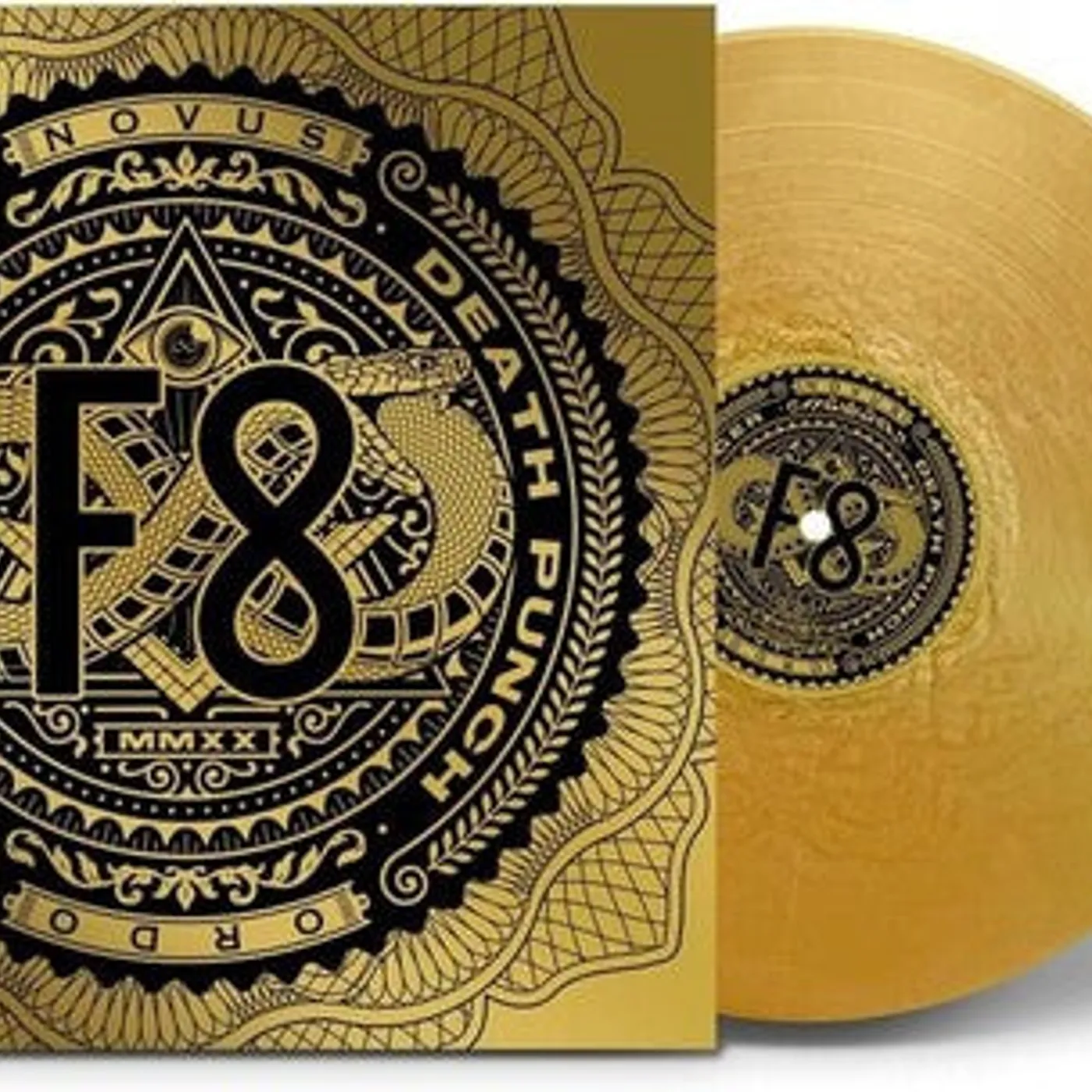 Five Finger Death Punch LP Vinyl - F8 - Gold (Colv) (Gol)