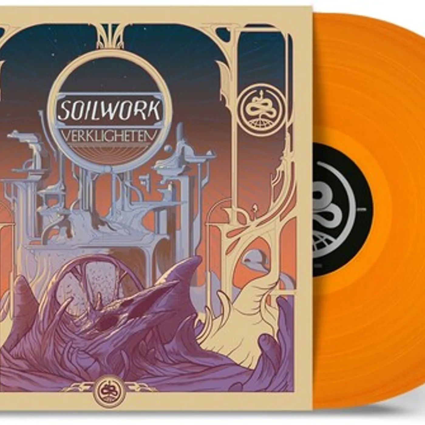 Soilwork LP Vinyl - Verklighten - Orange (Colv) (Org) (Post)