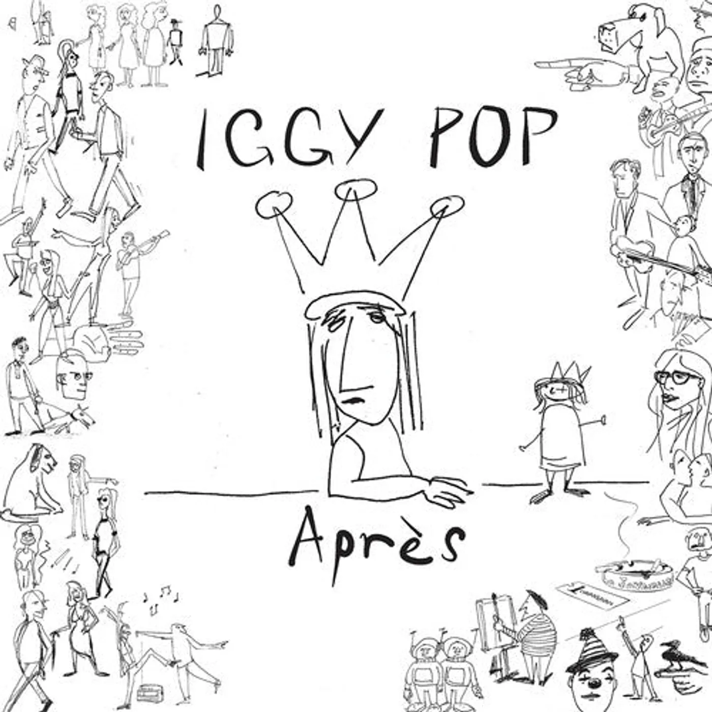 Iggy Pop LP Vinyl - Apres - Pink (Colv) (Pnk)