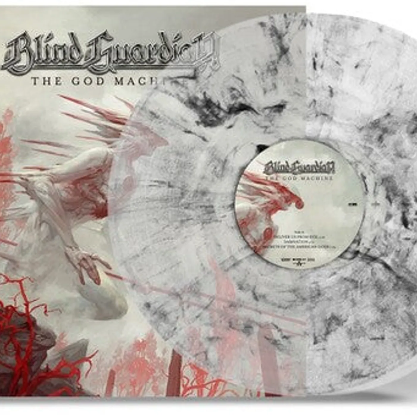 Blind Guardian LP Vinyl - God Machine - Clear & Black Marble (Colv) (Cvnl)