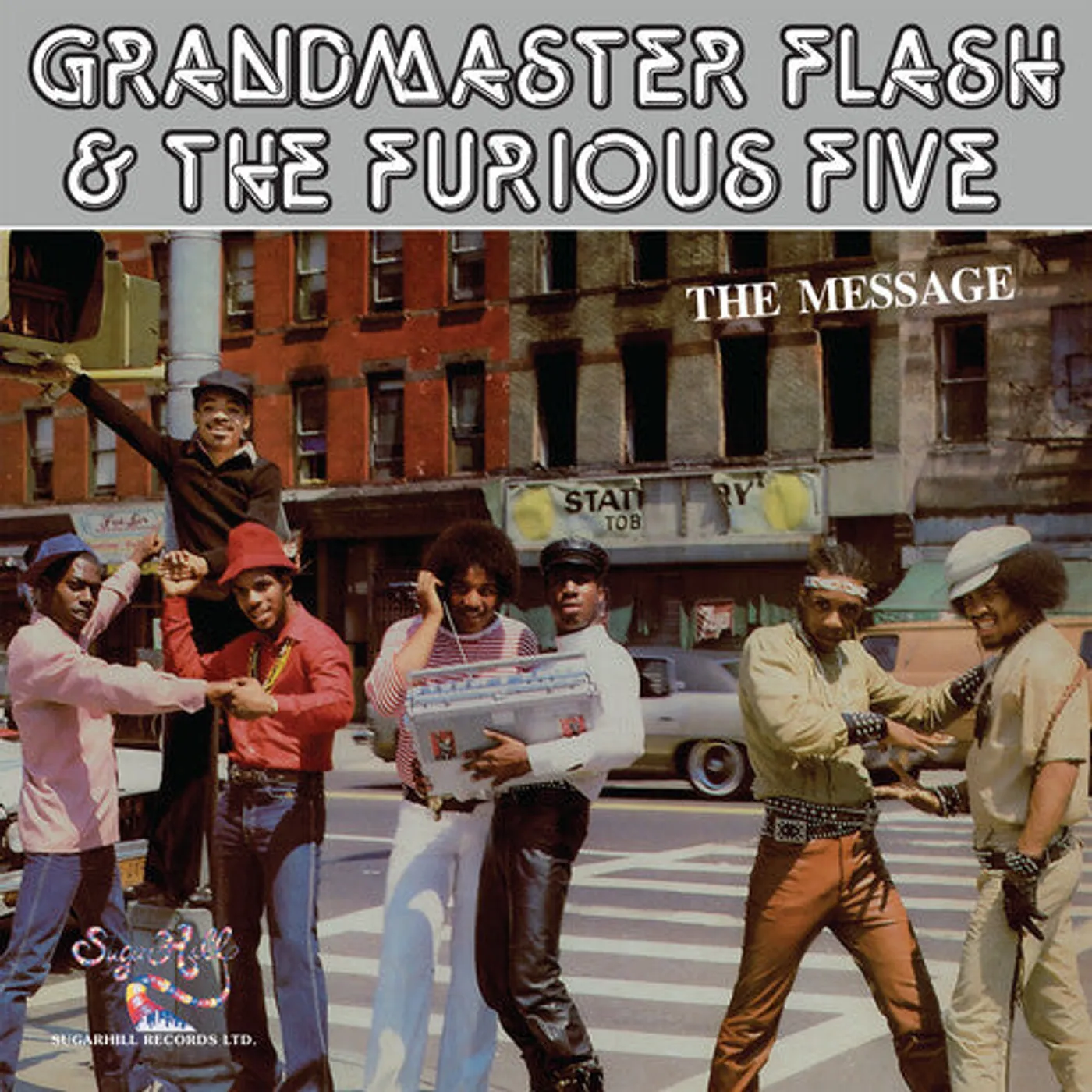 Grandmaster Flash & The Furious Five LP Vinyl - Message (Colv)