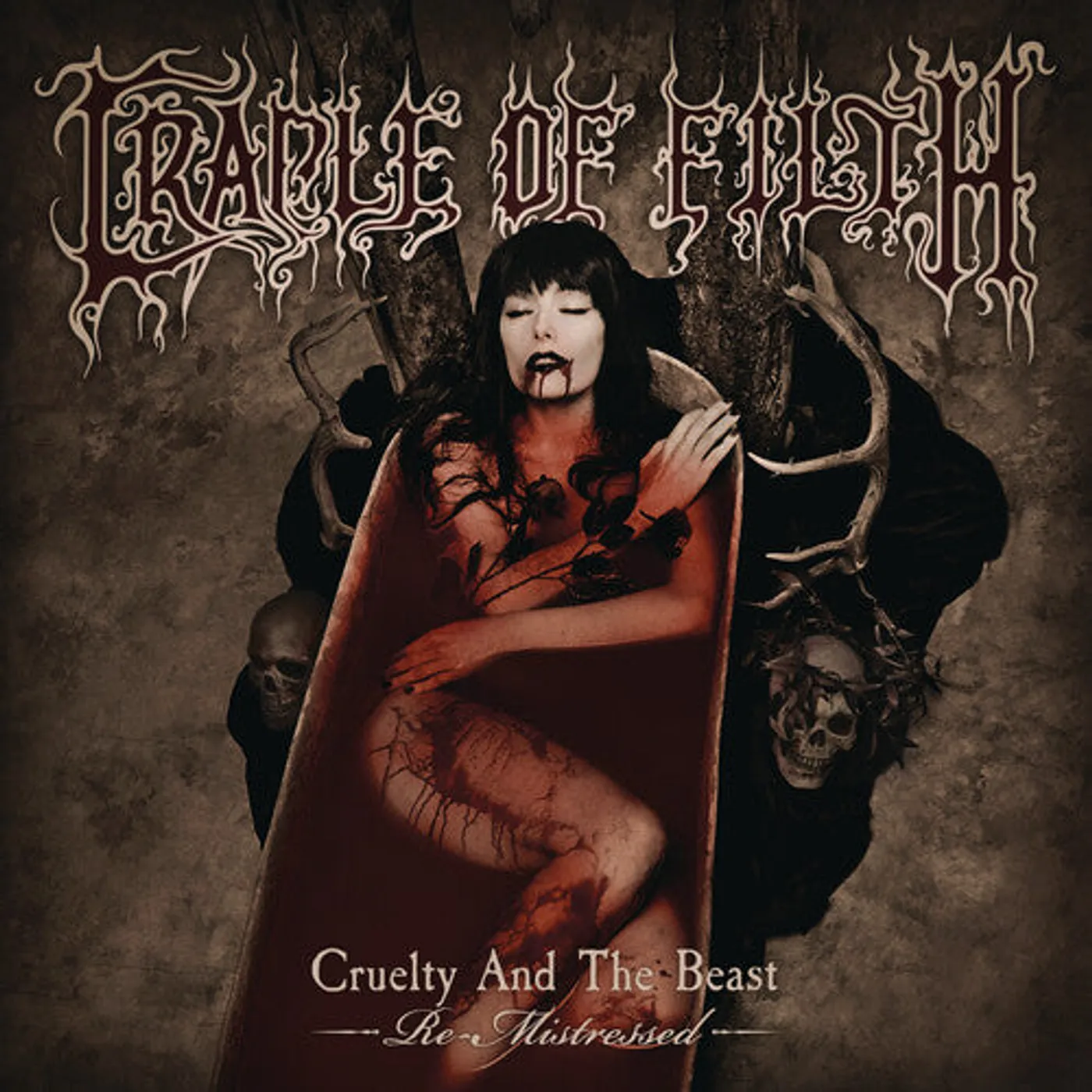 Cradle Of Filth LP Vinyl - Cruelty And The Beast - Re-Mistressed (Colv) (Ogv)