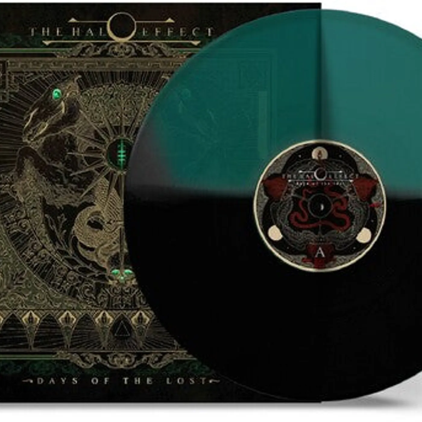 The Halo Effect LP Vinyl - Days Of The Lost - Black/Green Split (Blk) (Colv)