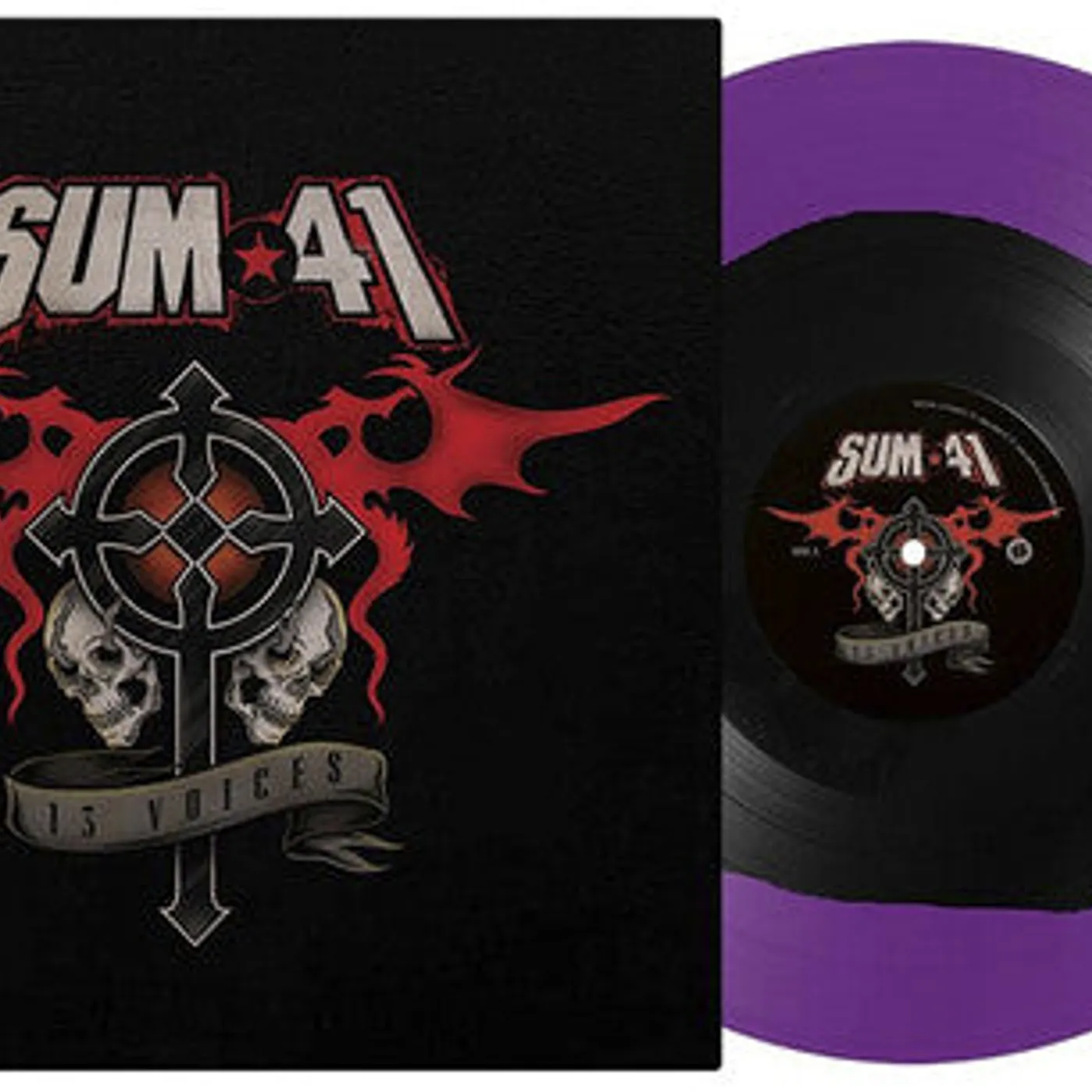 Sum 41 LP Vinyl - 13 Voices (Black Inside Purple) (Blk) (Colv)