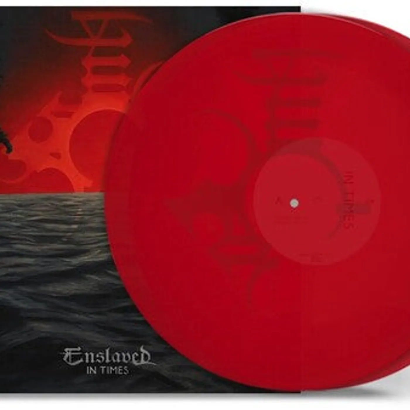 Enslaved LP Vinyl - In Times - Trans Red (Colv) (Gate) (Red)