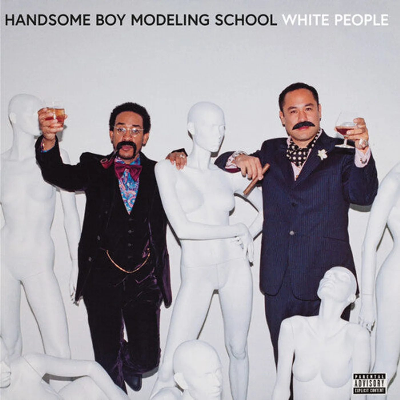 Handsome Boy Modeling School LP Vinyl - White People - White Opaque (Colv) (Ofgv) (Wht)