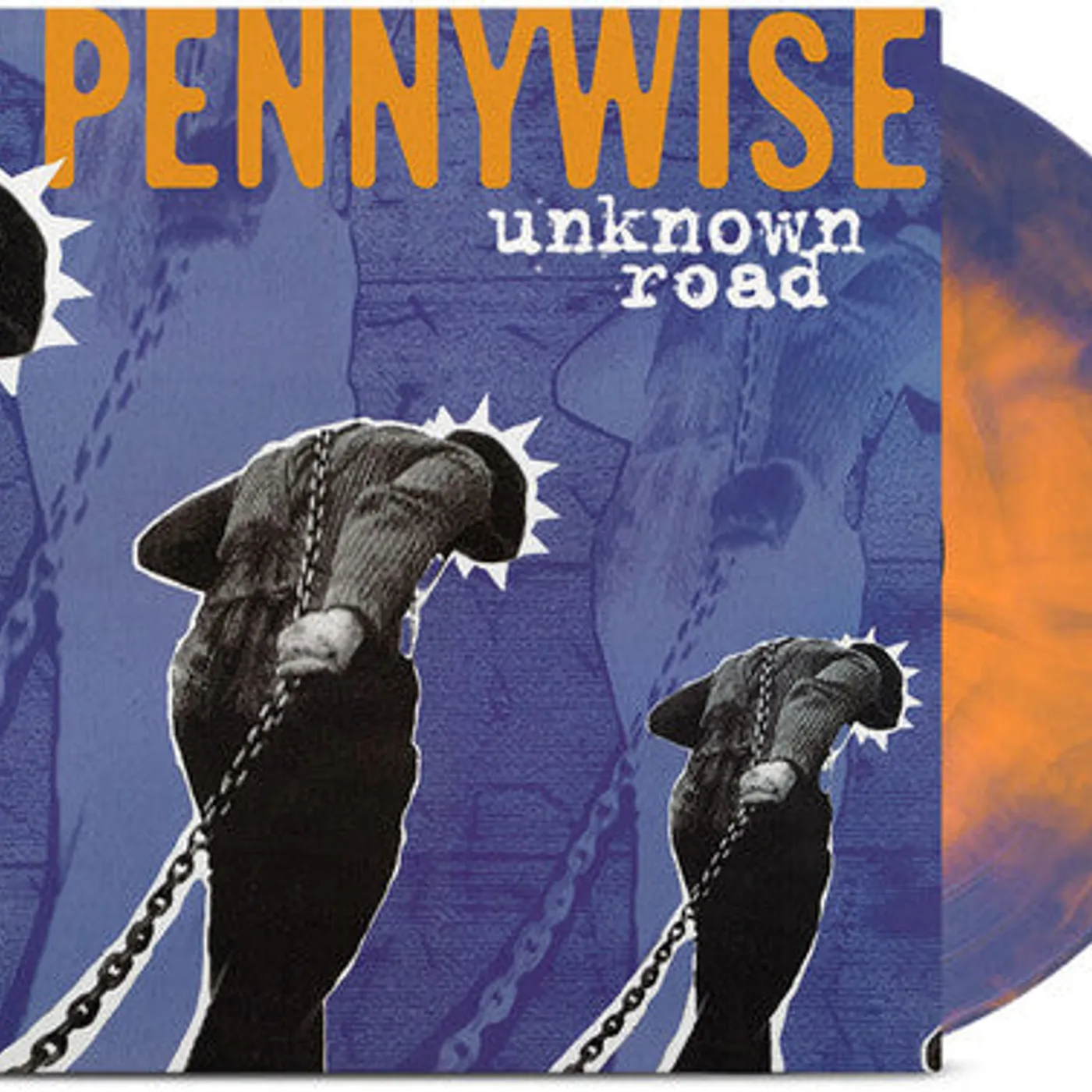 Pennywise LP Vinyl - Unknown Road - Opaque Orange (Blue) (Colv) (Org)