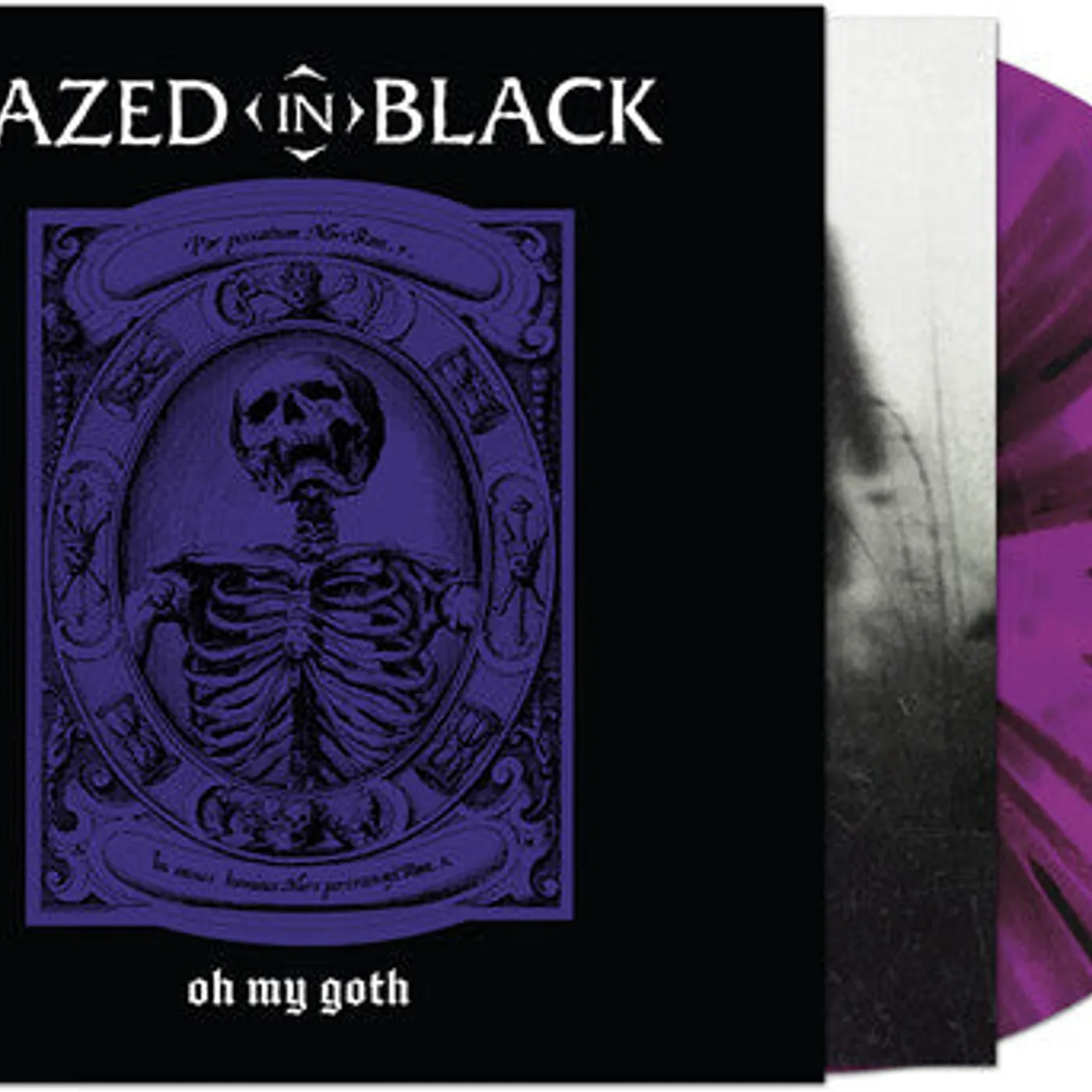 Razed In Black LP Vinyl - Oh My Goth (Blk) (Colv) (Ltd) (Purp)