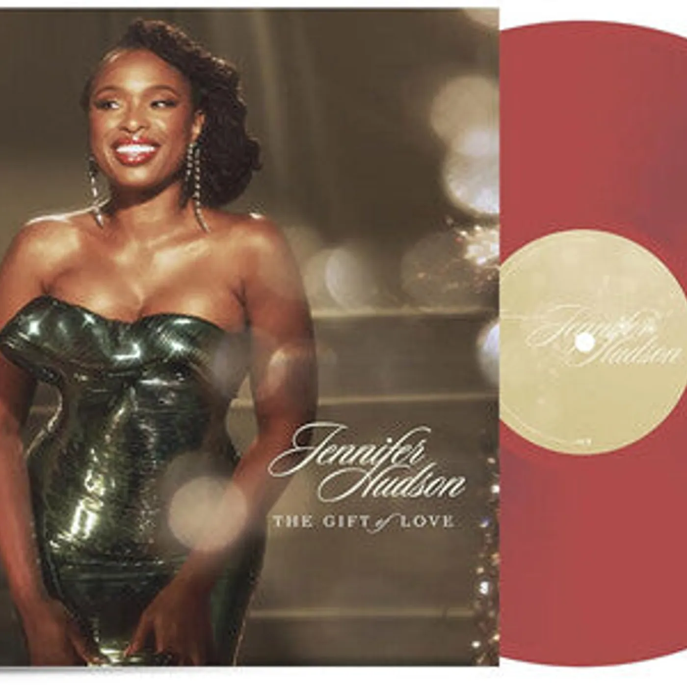 Jennifer Hudson LP Vinyl - Gift Of Love (Colv) (Red)