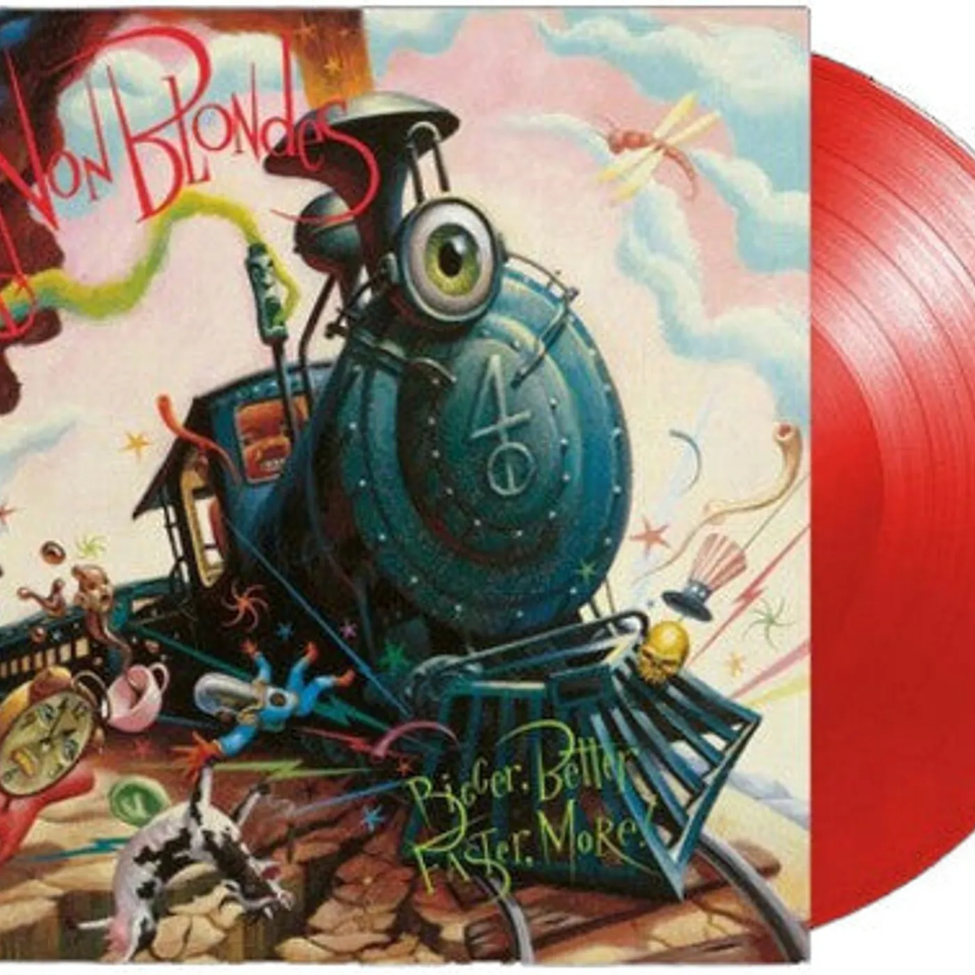4 Non Blondes LP Vinyl - Bigger Better Faster More - Ltd Edition (Colv)